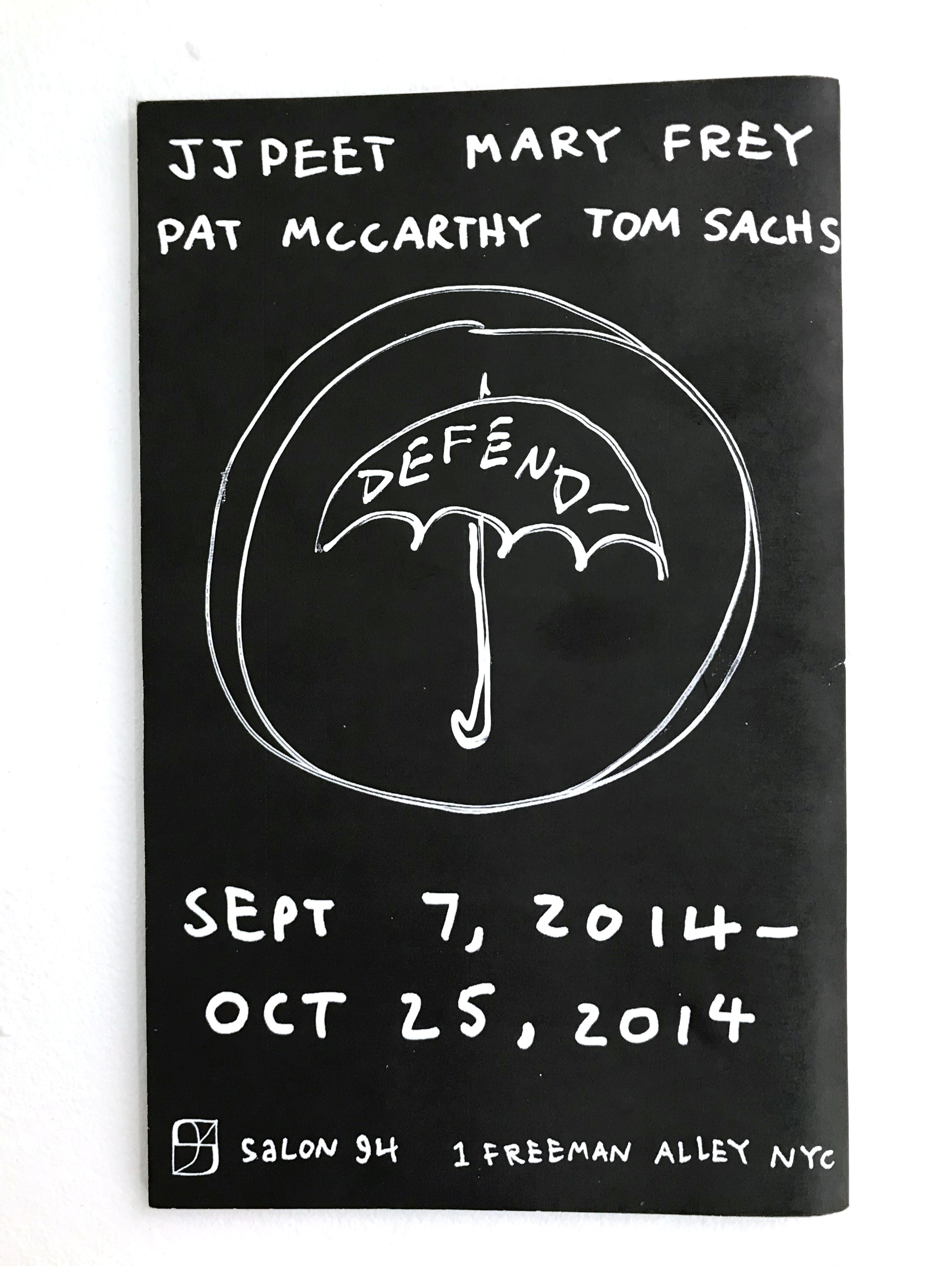 Tom Sachs, Satan Ceramics Zine, 2015 zine; ausverkauft im Angebot 1
