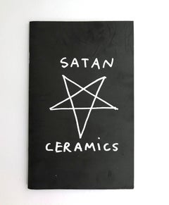 Tom Sachs, Satan Ceramics Zine, 2015 zine ; vendu à l'unité