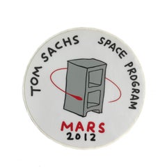 Tom Sachs Space Program MARS sticker, 2012 (vendu)