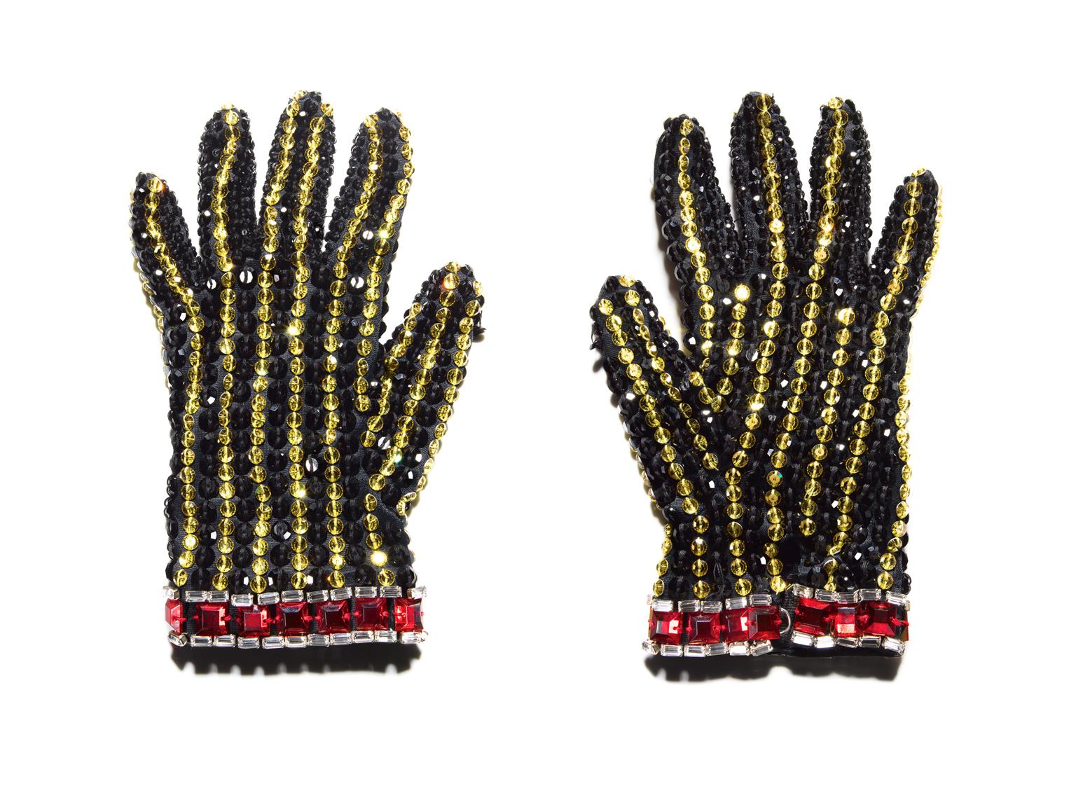 michael jackson glove black