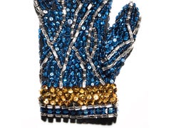 Blue Glove ( Michael Jackson ) - large format iconic still life photograph