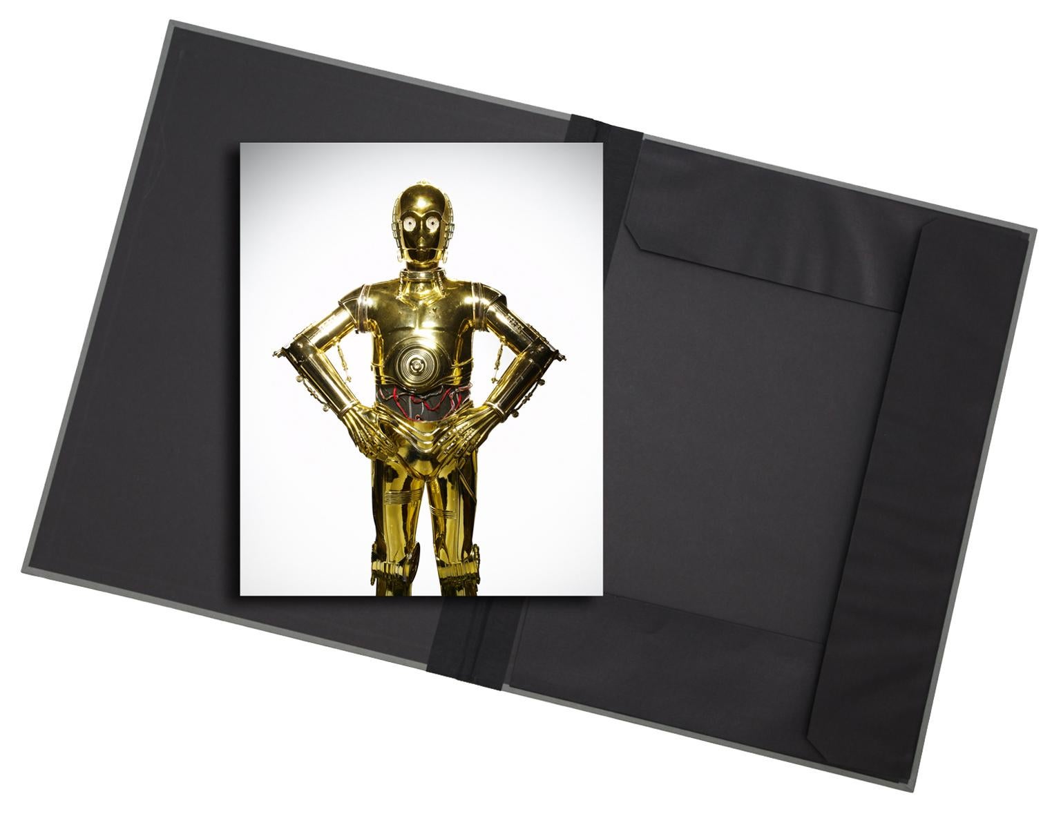 Tom Schierlitz Still-Life Print - Star Wars (C-3PO) - photograph in classic archival artwork portfolio gift binder