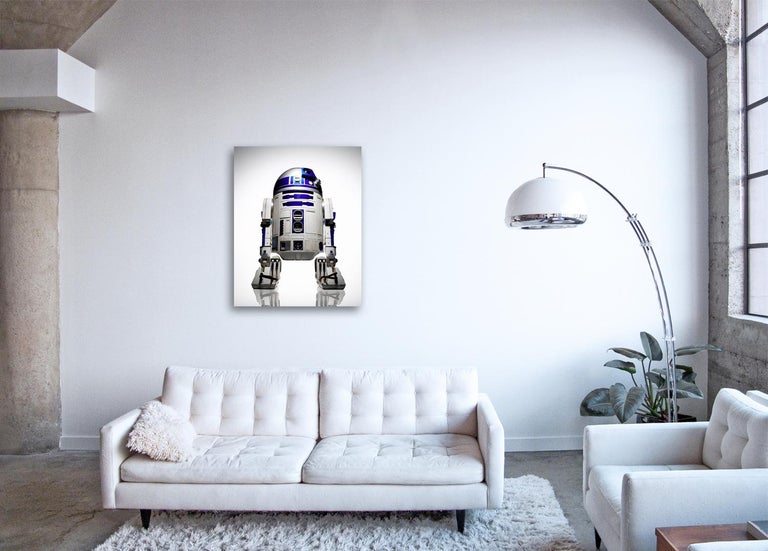 Star Wars ( R2-D2 ) - large format photograph of the original iconic droid robot - Gray Still-Life Photograph by Tom Schierlitz