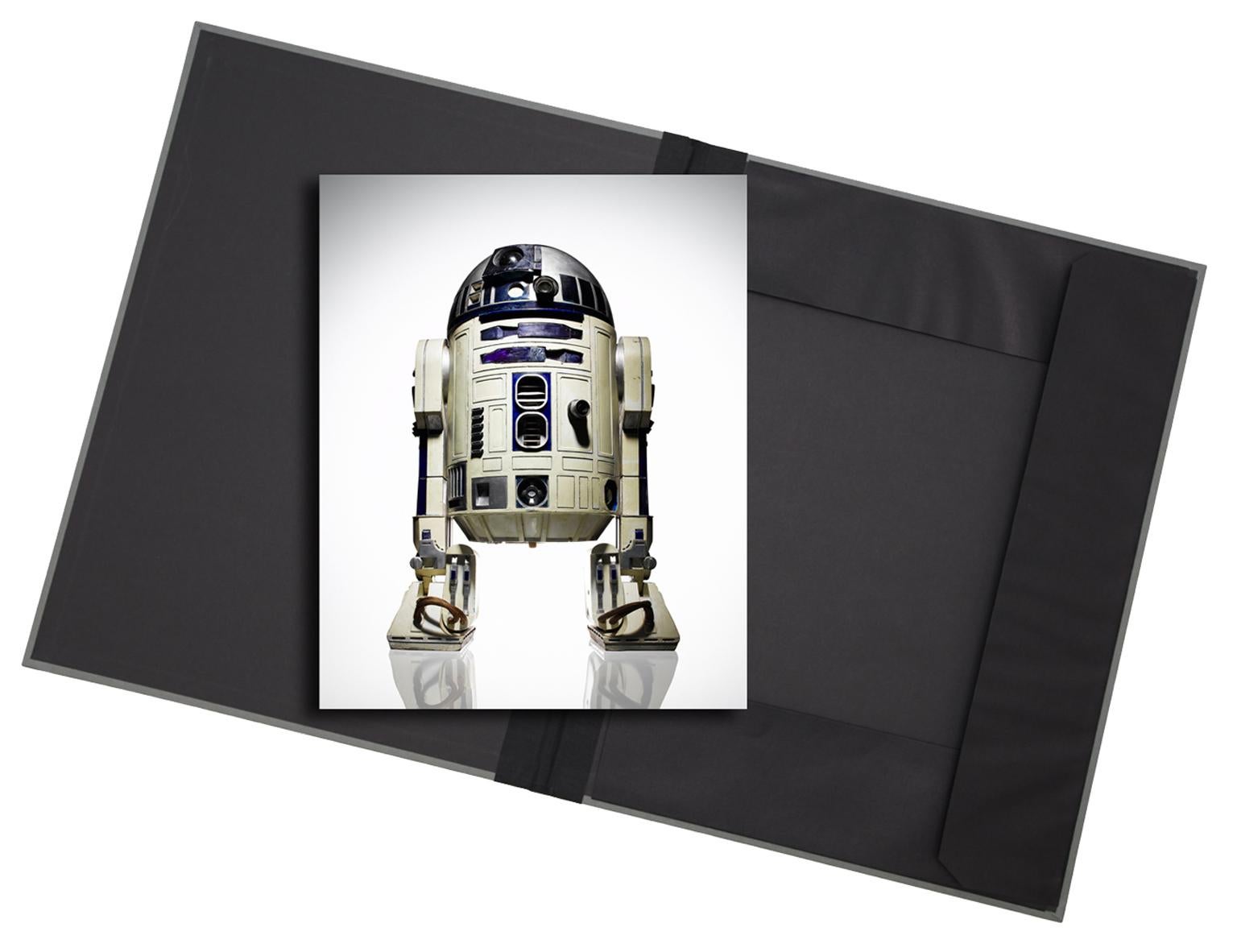 Tom Schierlitz Color Photograph - Star Wars (R2-D2) - photograph in classic archival artwork portfolio gift binder