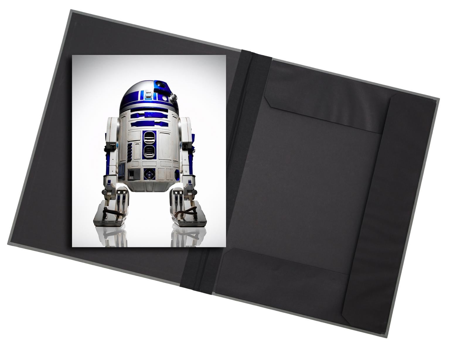 Tom Schierlitz Color Photograph - Star Wars (R2-D2) - photograph in classic archival artwork portfolio gift binder