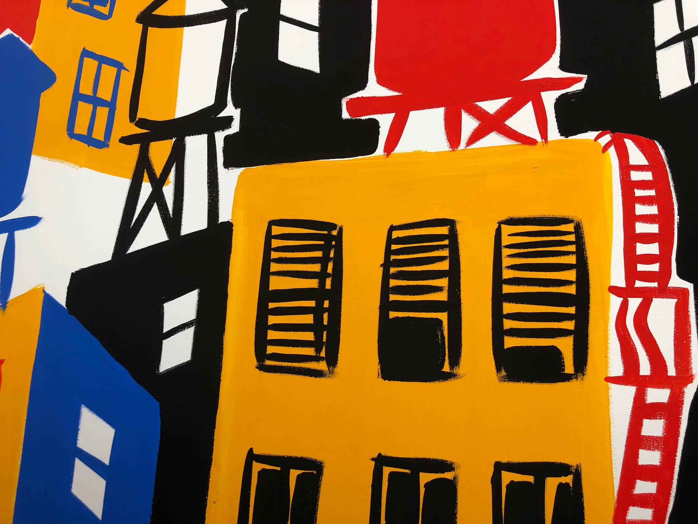 New York City - Pop Art Painting by Tom Slaughter