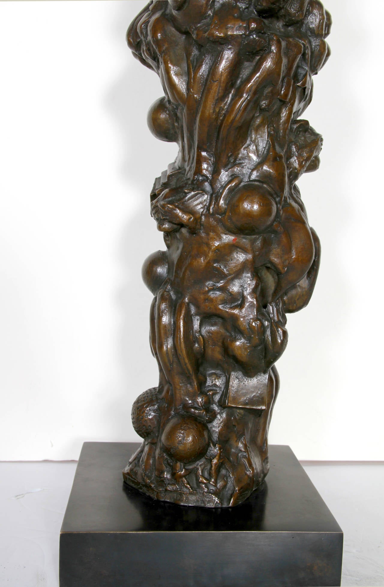 Artist: Tom Suzuki, Japanese/American (1930 - 2006)
Title: Untitled
Year: 1995
Medium: Bronze, signature and number inscribed
Edition: 3/4
Size: 31 in. x 8 in. x 8 in. (78.74 cm x 20.32 cm x 20.32 cm)