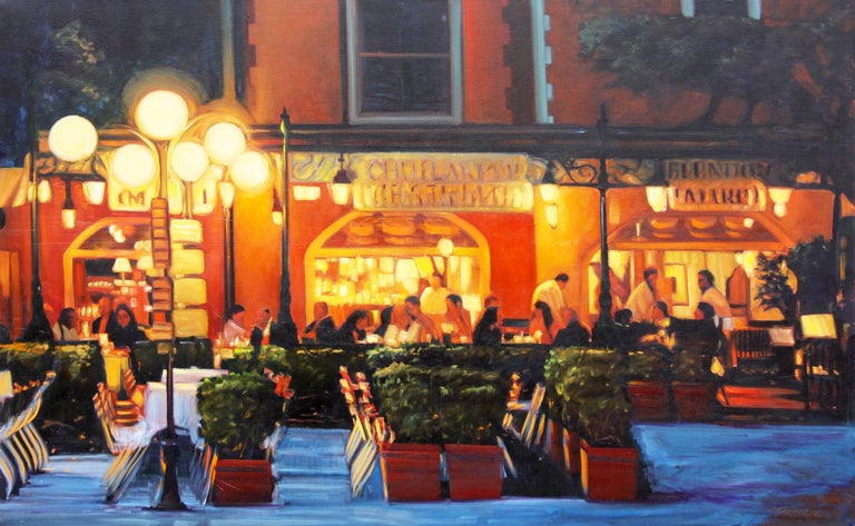 Tom Swimm - "Warm Night In Portofino" Oil Painting by Tom Swimm For ...