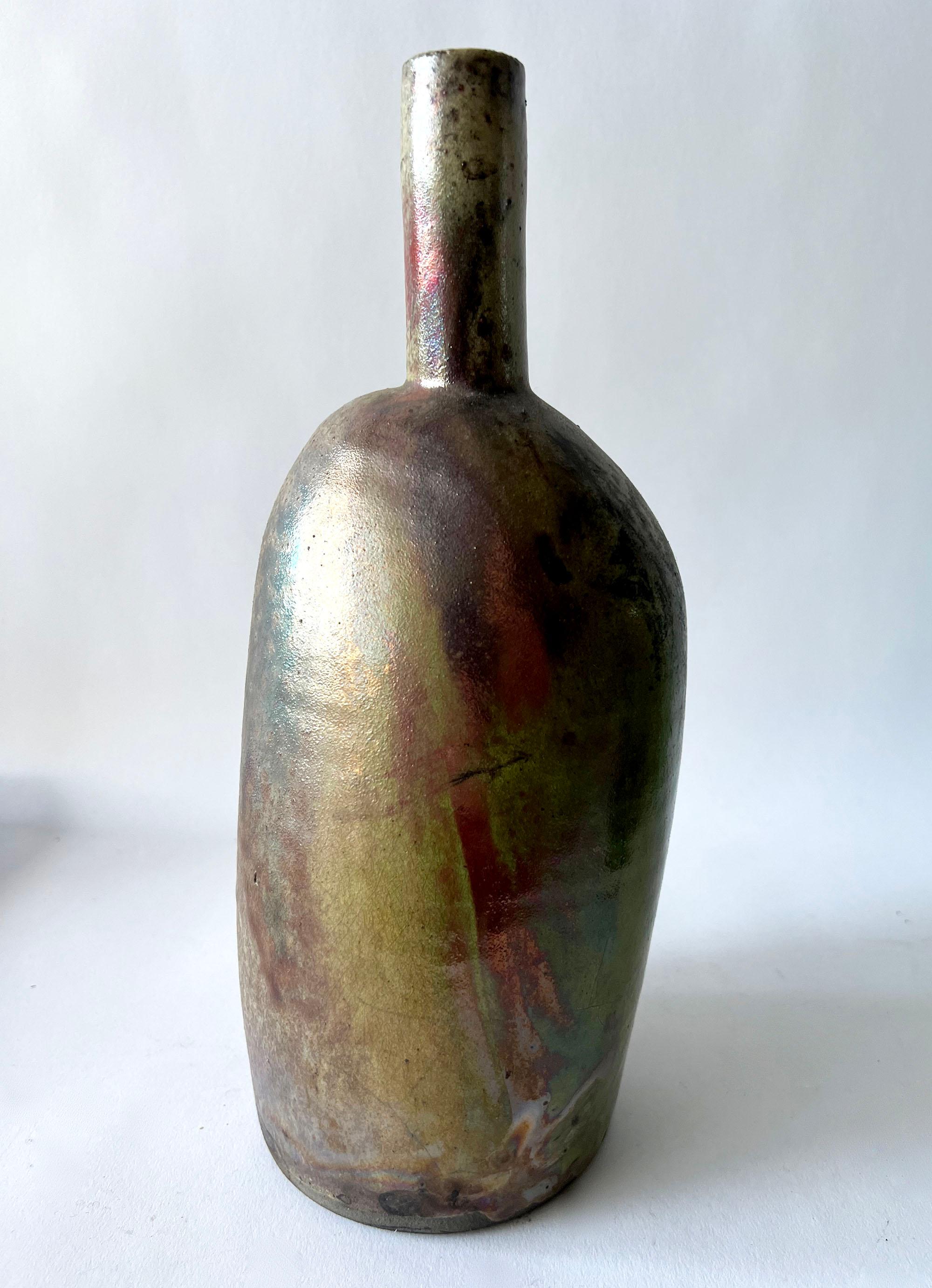 American Tom Tomas Collins California Studio Stoneware Pottery Bottle Vase Collection