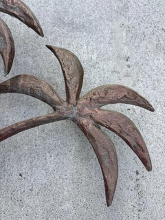 Tom Torrens Cast Aluminum grouping of palm trees