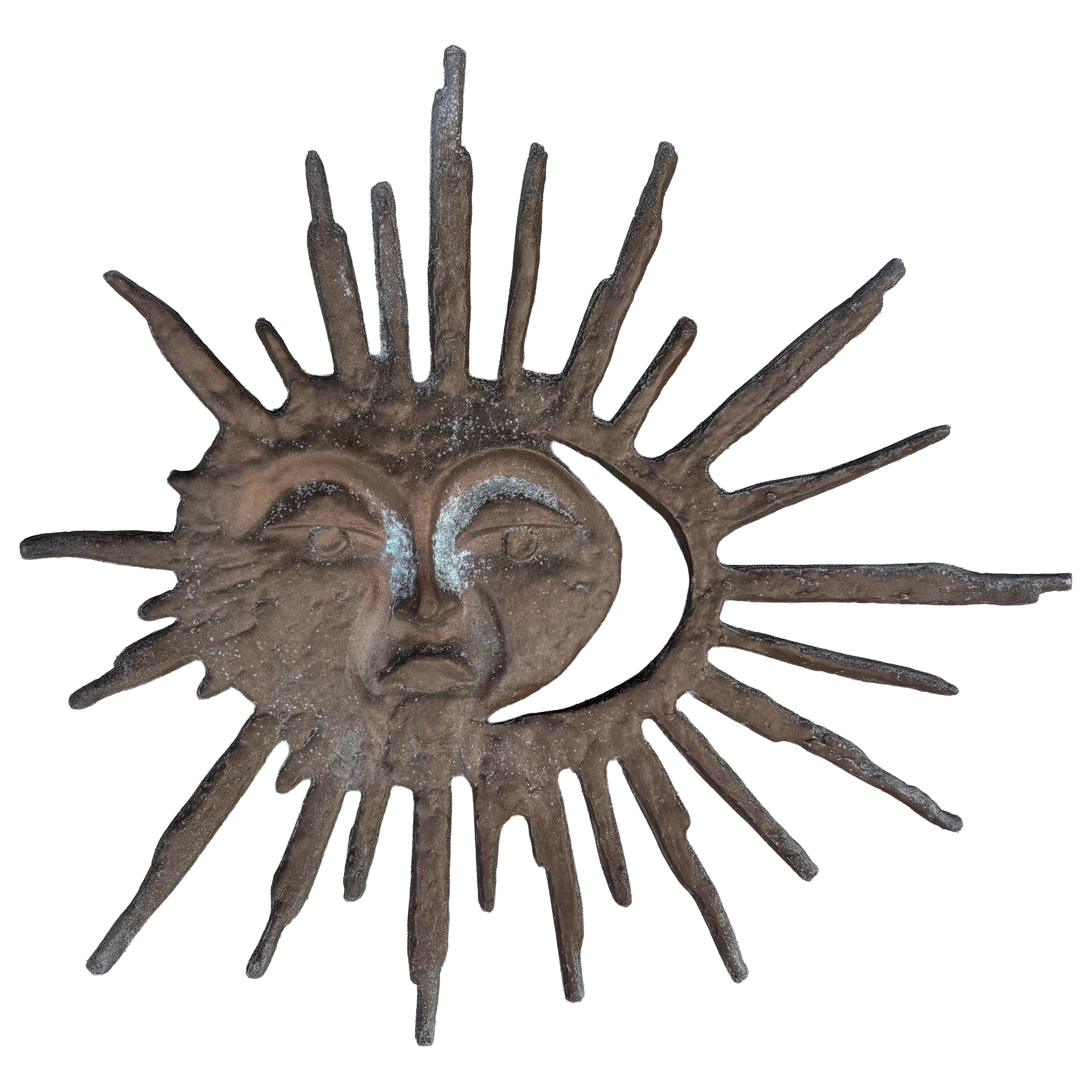 Tom Torrens Small cast aluminum Sun For Sale