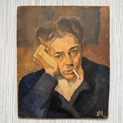 Tom Waits Portrait Painting