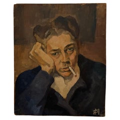Tom Waits Portrait Painting