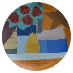 Tom Wesselmann Decorative Plate ‘Frozen Tears’ by Rosenthal Germany