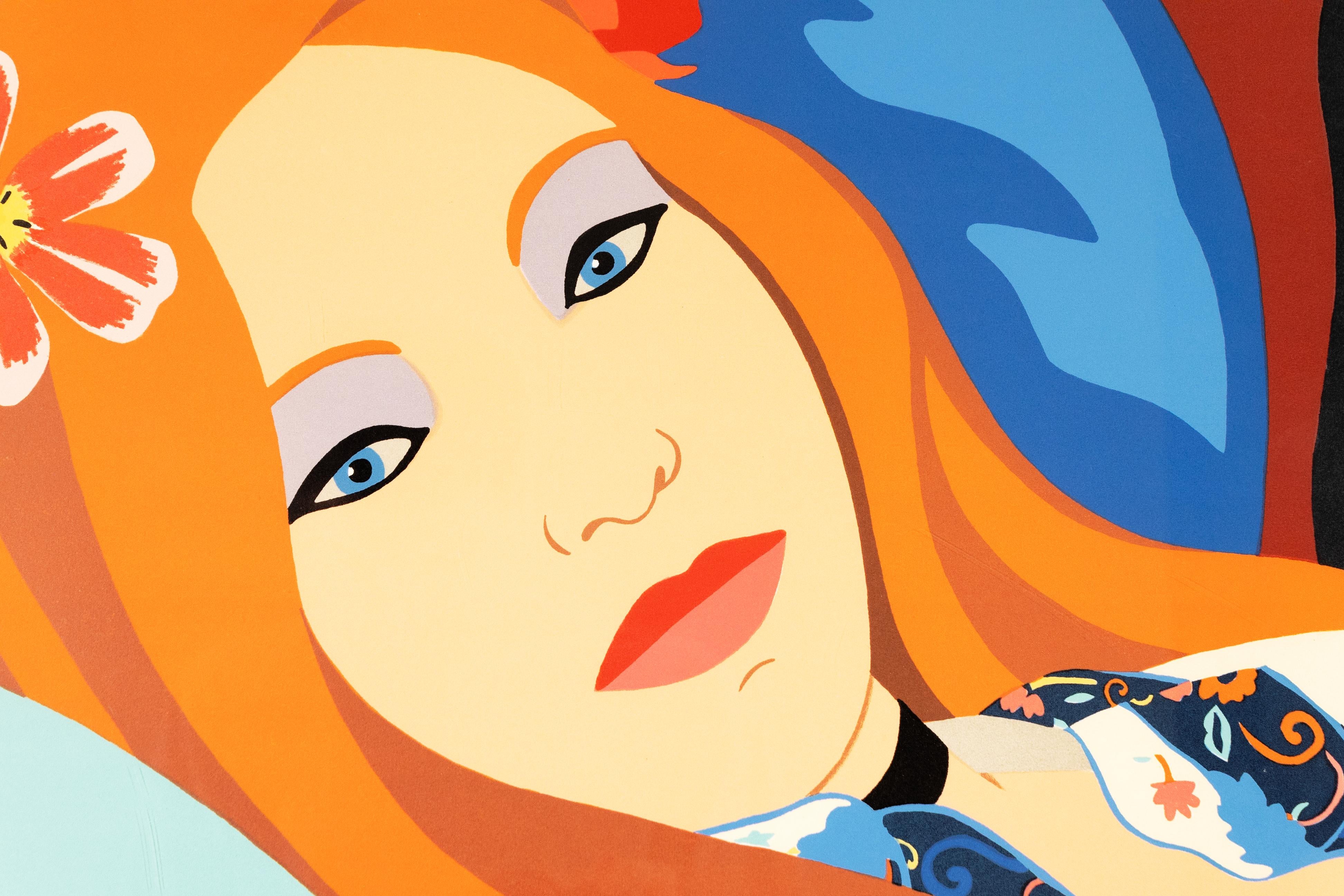 Moderne Tom Wesselmann Lulu Signé 1982 Sérigraphie couleur contemporaine sur papier 206/250 en vente