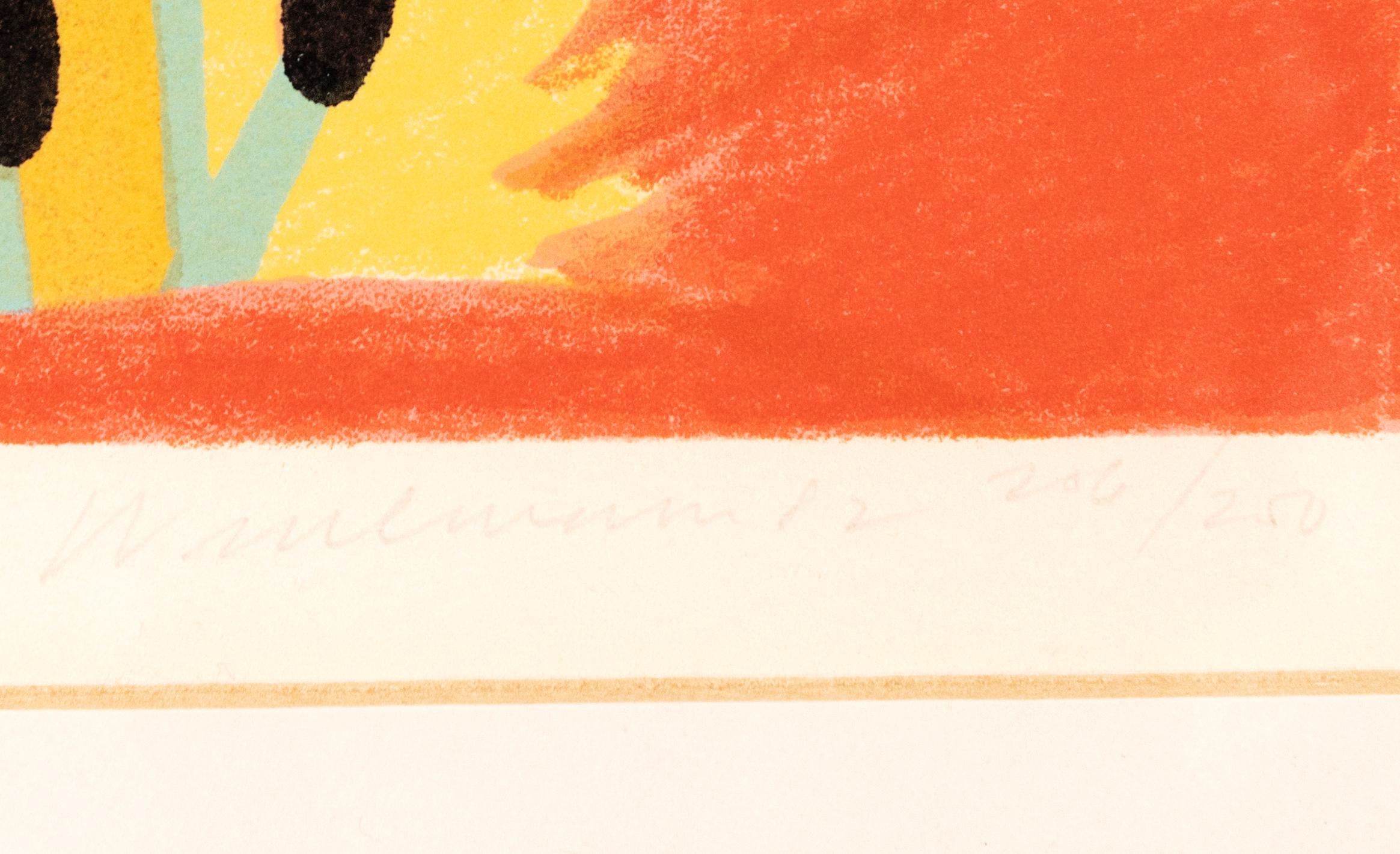 Américain Tom Wesselmann Lulu Signé 1982 Sérigraphie couleur contemporaine sur papier 206/250 en vente