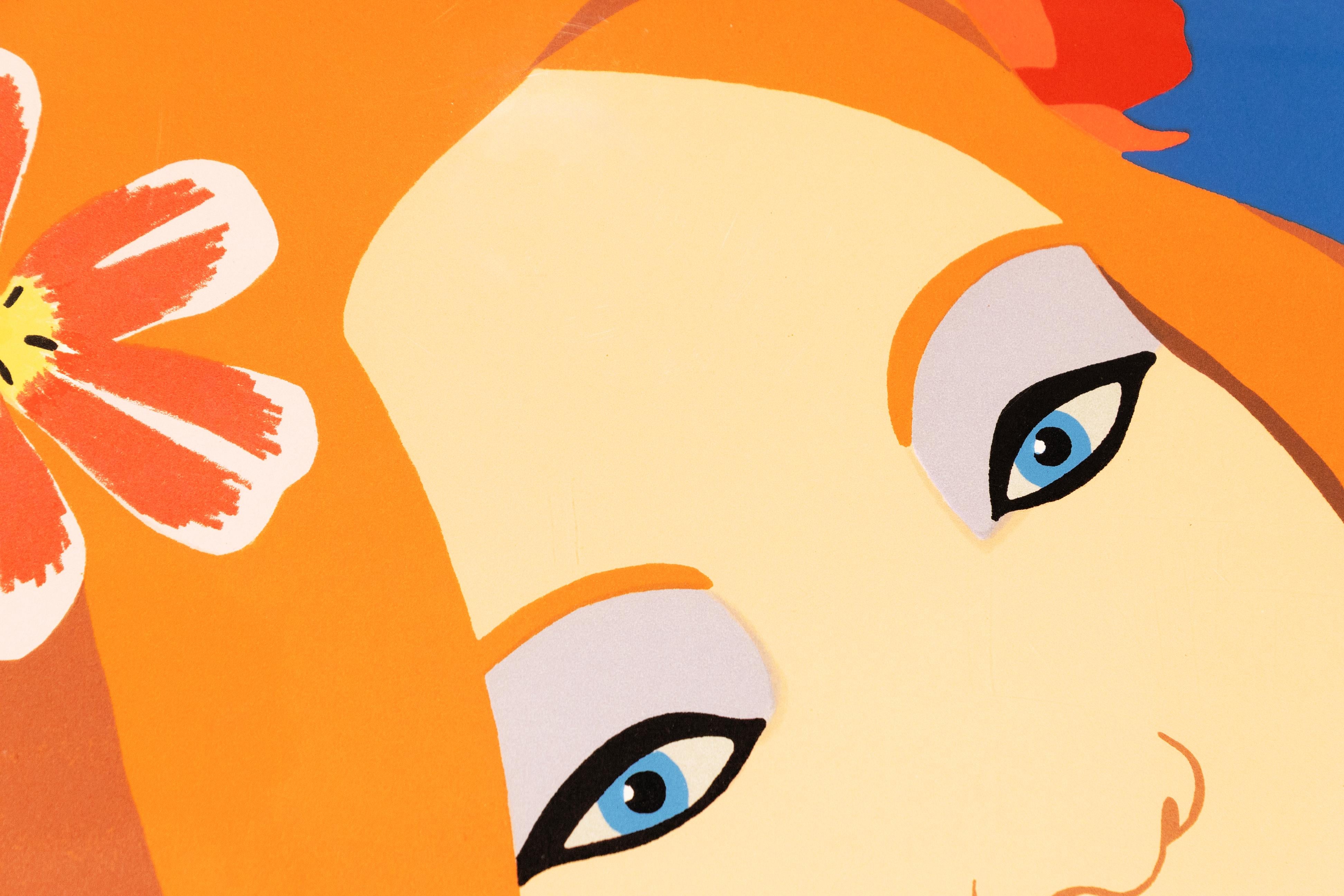 20ième siècle Tom Wesselmann Lulu Signé 1982 Sérigraphie couleur contemporaine sur papier 206/250 en vente