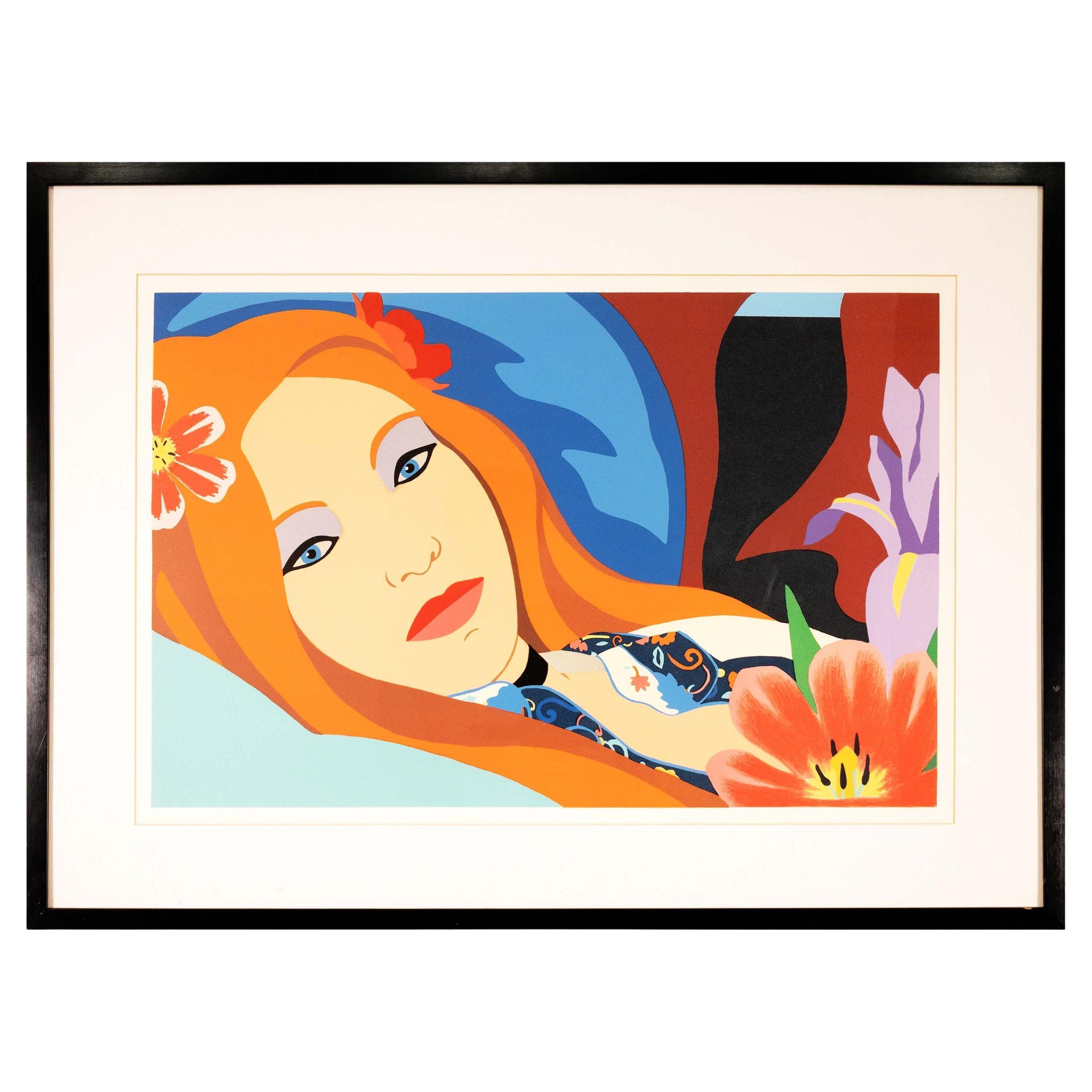 Tom Wesselmann Lulu Signed 1982 Contemporary Color Screenprint on Paper 206/250
