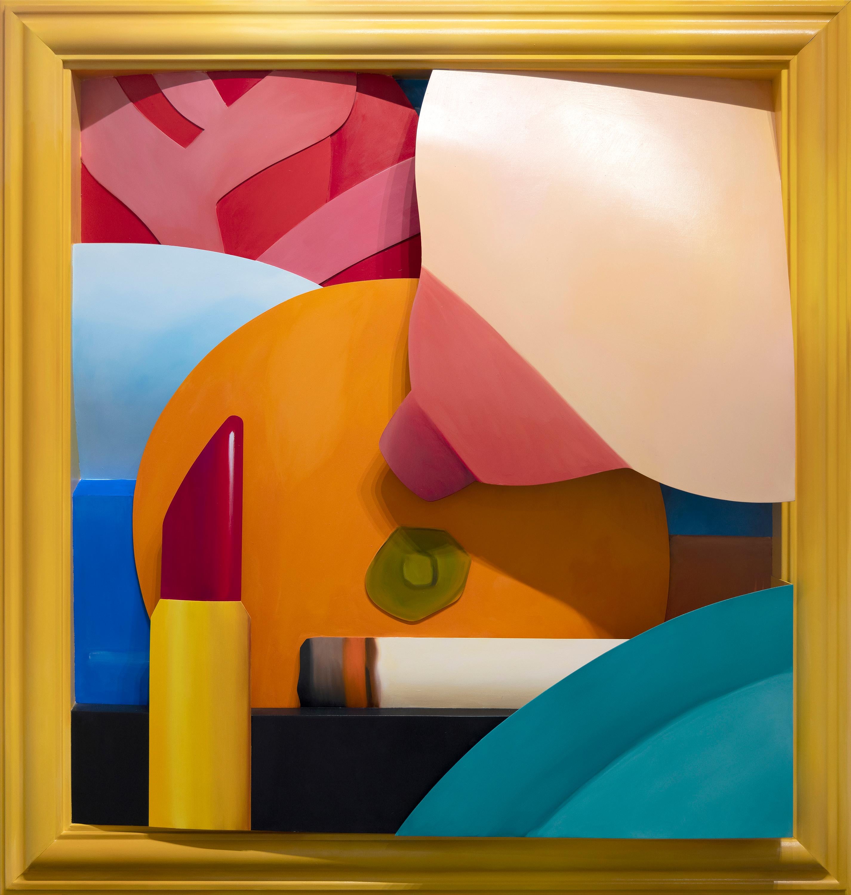 Tom Wesselmann Nude Painting - Bedroom Breast (TW-56)