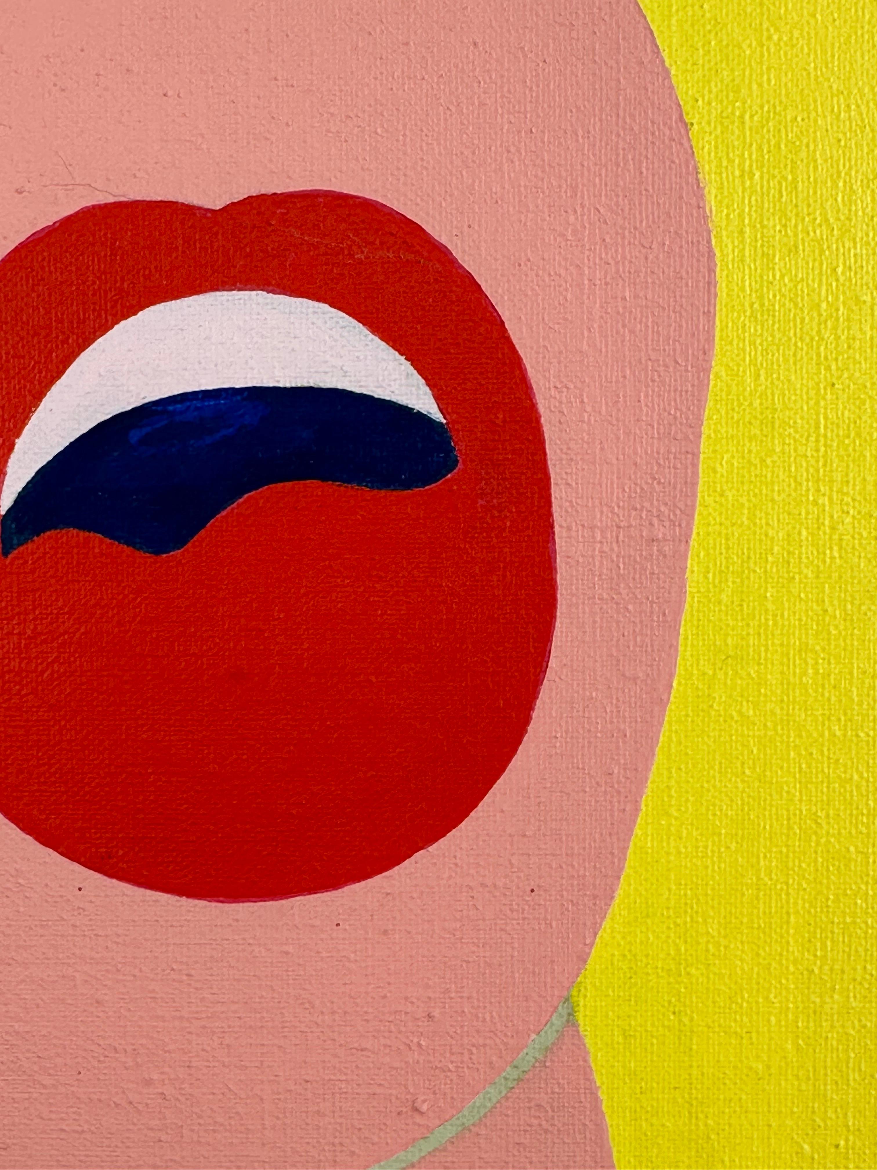 Femme nue (peinture Pop Art) en vente 3