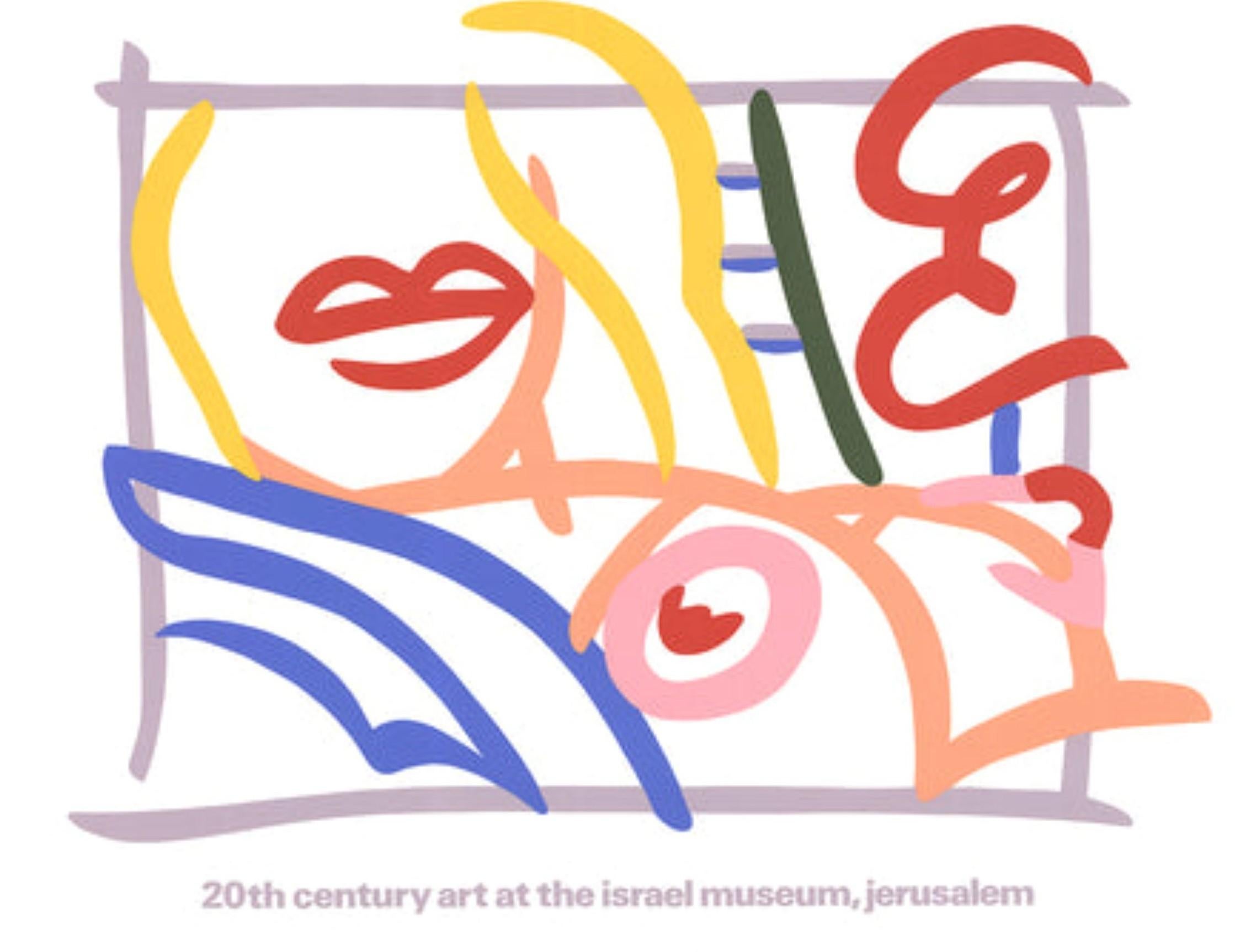 Bedroom Blonde With Green Drape By Tom Wesselmann en vente 2