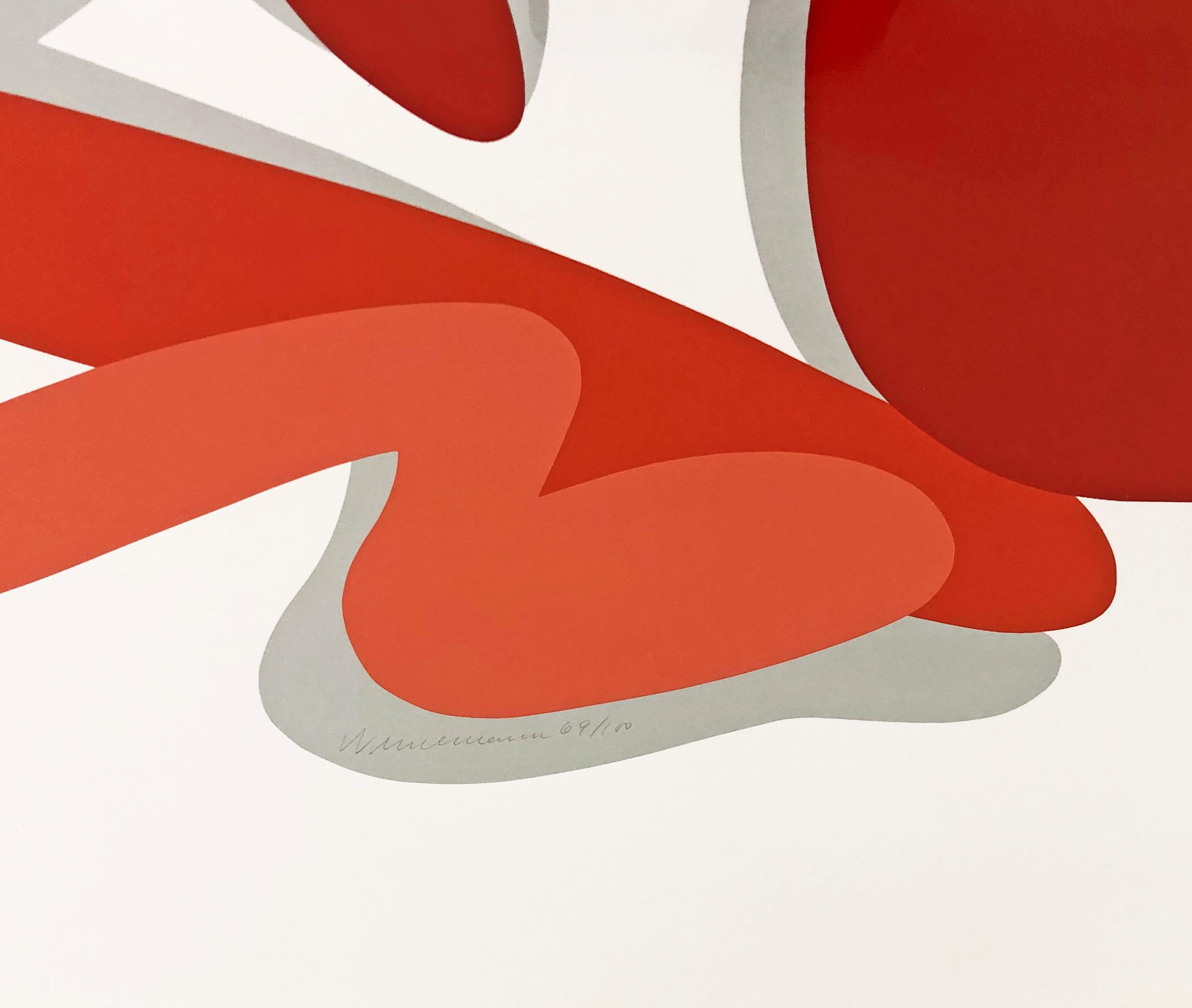 Gran rubia (gran serigrafía firmada a mano) 1989 - Print de Tom Wesselmann