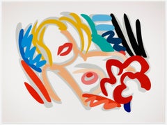 Grande blonde ( sérigraphie signée à la main)