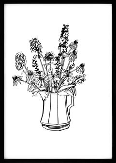 Country Bouquet For Tammy (grande sérigraphie signée à la main)