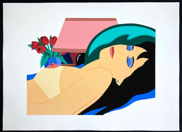 Artist: Tom Wesselmann (American, 1931 - 2004)
Title: Cynthia Nude
Year: 1981
Medium: Screen print on Arches paper
Edition: Numbered 14/100 (20 artist's proofs), signed and dated in pencil
Signed and dated with edition in graphite lower left margin