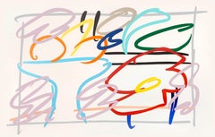 'Fast Sketch of Still life with Abstract Painting'