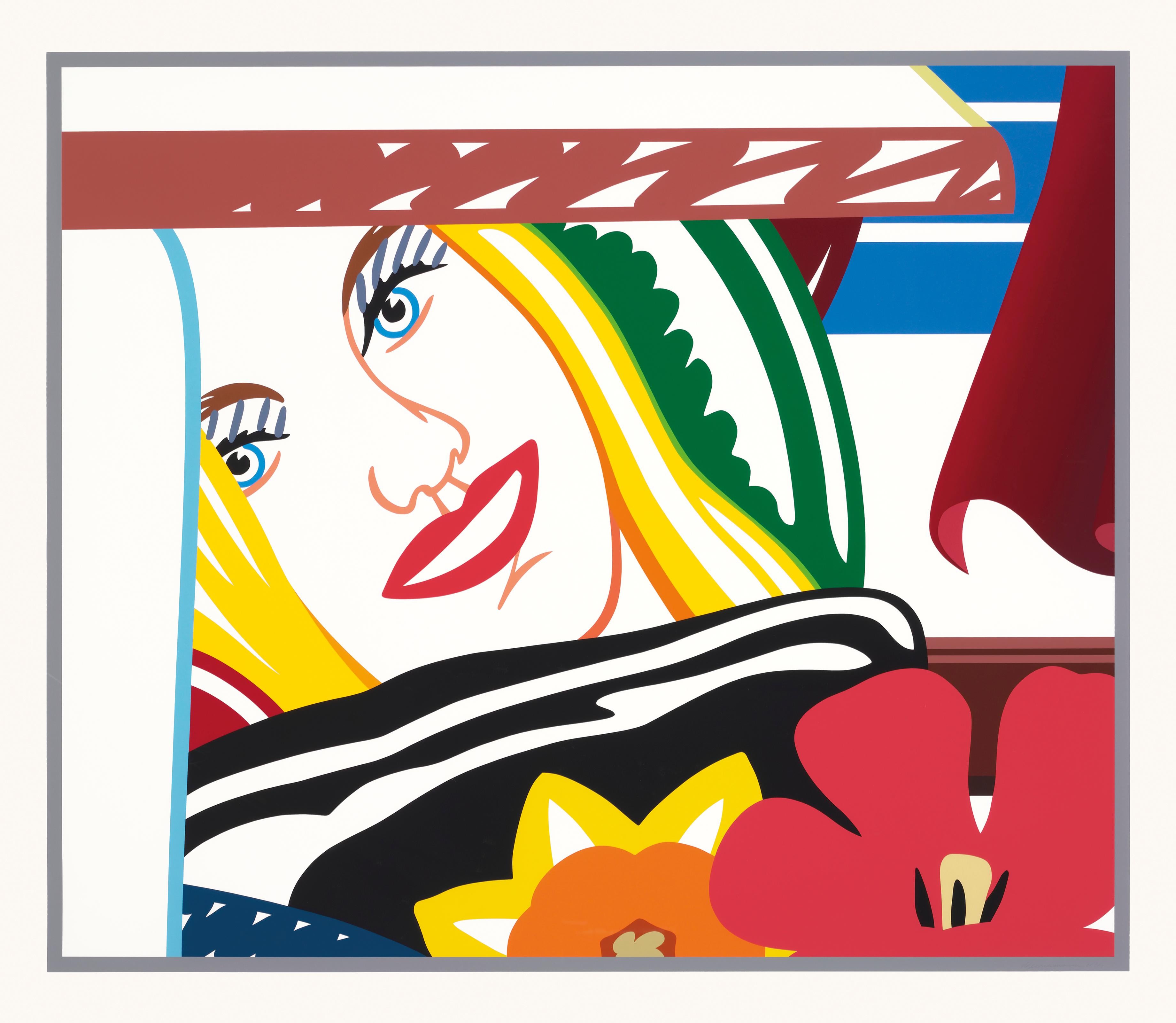 Tom Wesselmann Figurative Print - FROM BEDROOM PAINTING #41