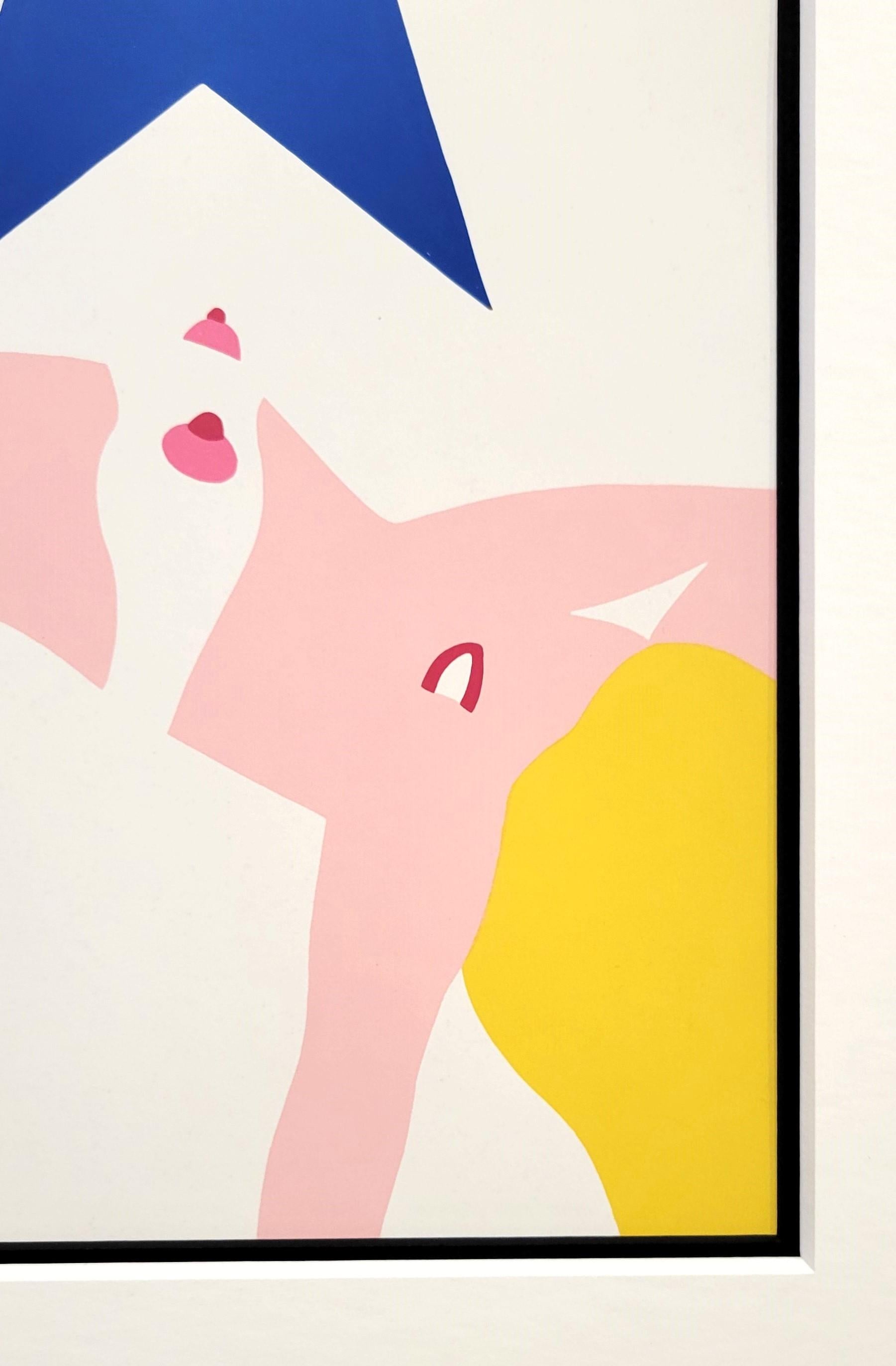 Great American Nude /// Tom Wesselmann Figurative Nude Pop Art Screenprint Lady 10
