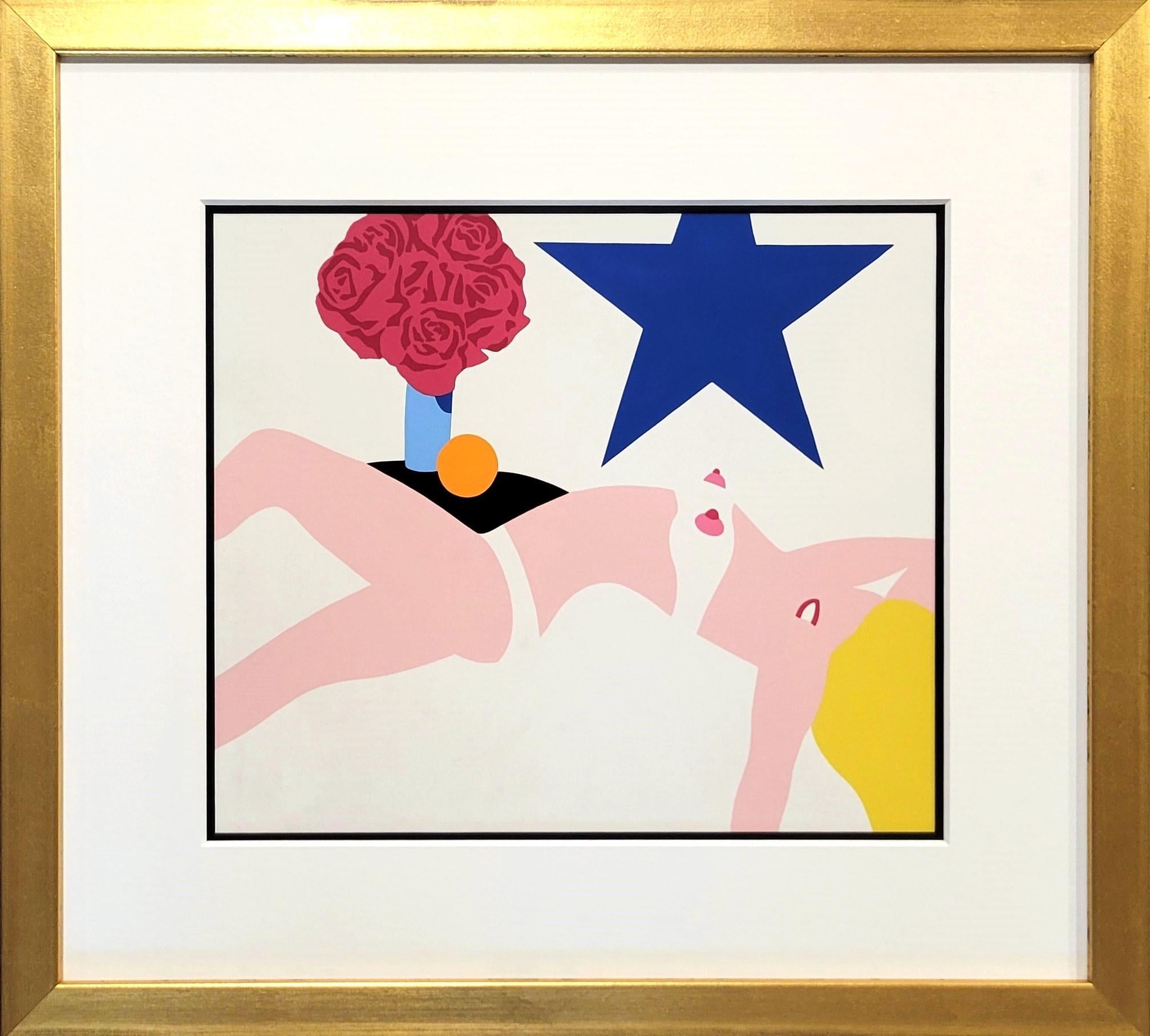 Great American Nude /// Tom Wesselmann Figurative Nude Pop Art Screenprint Lady 1