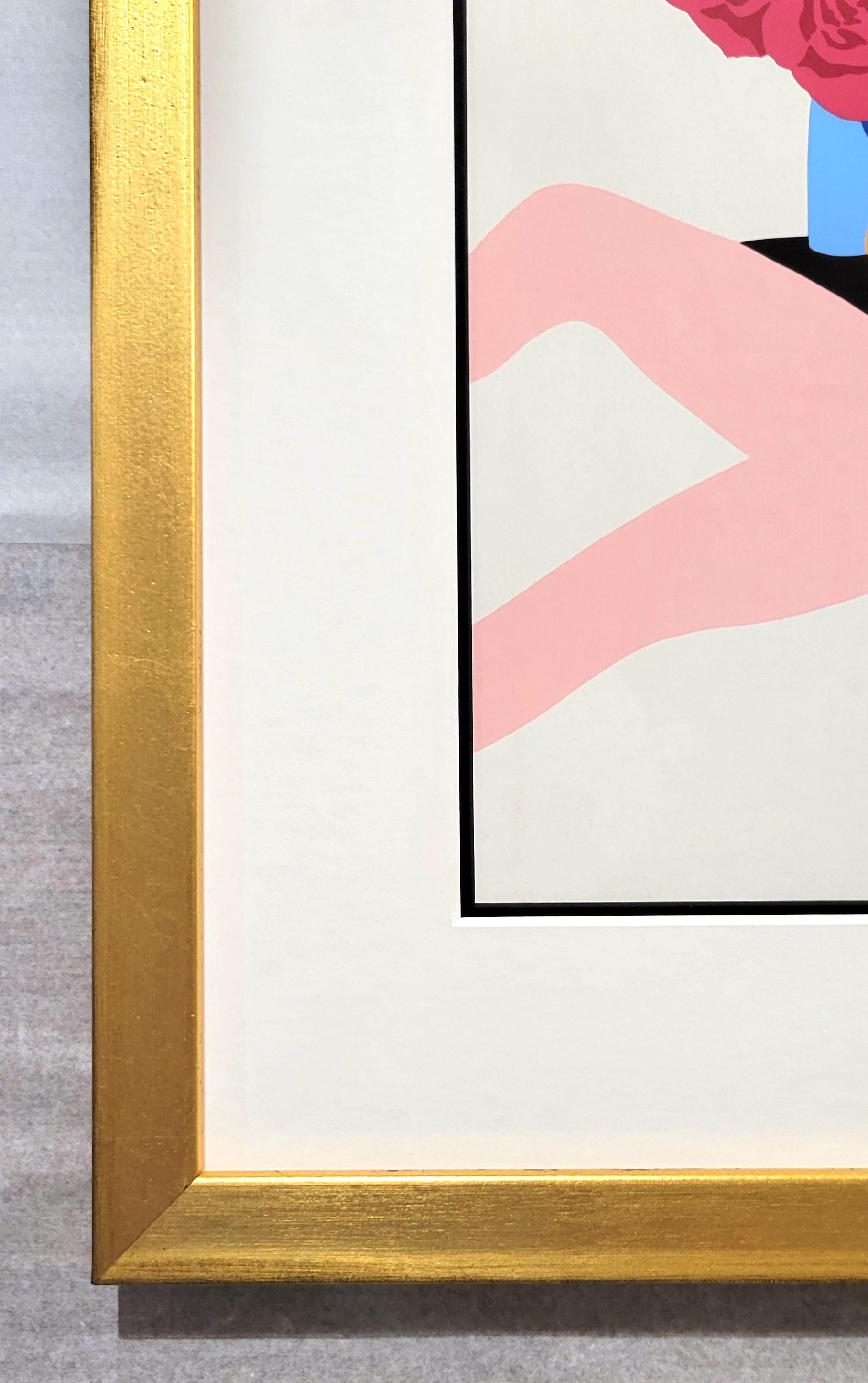 Great American Nude /// Tom Wesselmann Figurative Nude Pop Art Screenprint Lady 2