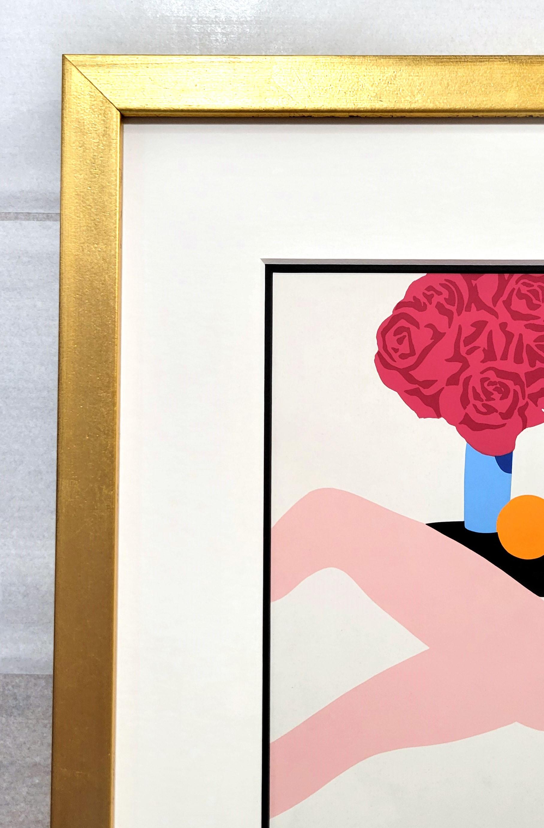 Great American Nude /// Tom Wesselmann Figurative Nude Pop Art Screenprint Lady 3