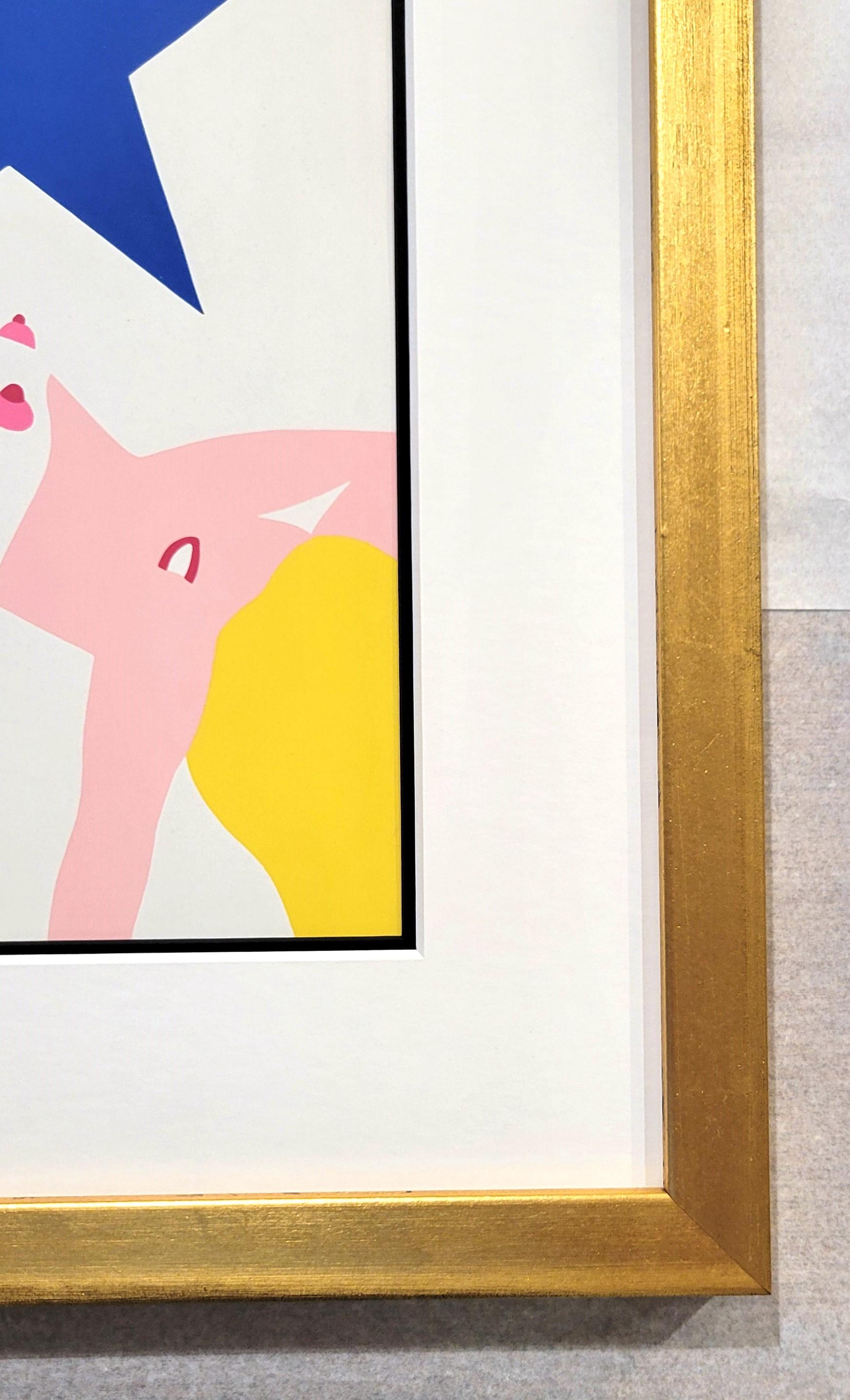 Great American Nude /// Tom Wesselmann Figurative Nude Pop Art Screenprint Lady 5