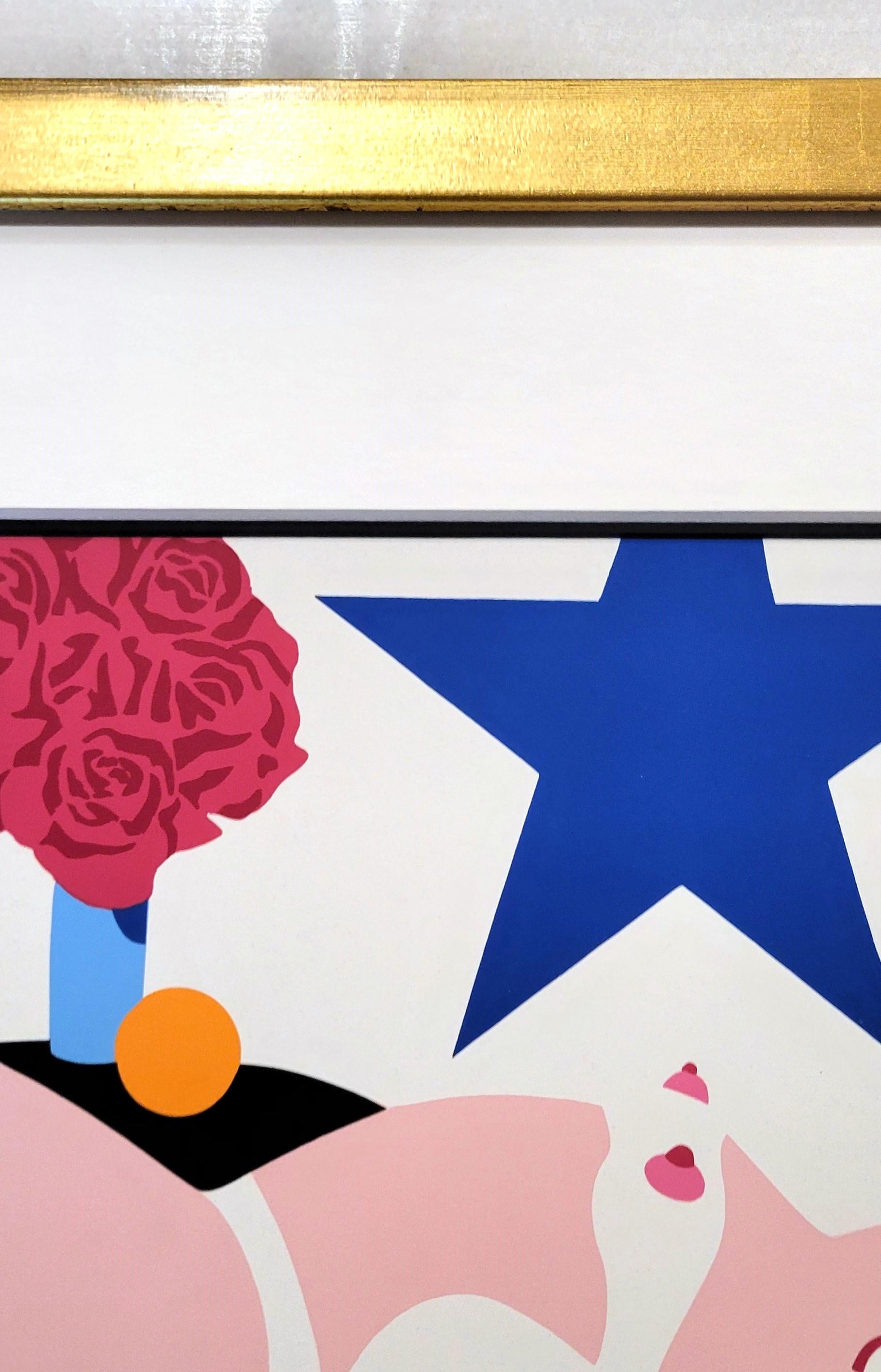 Great American Nude /// Tom Wesselmann Figurative Nude Pop Art Screenprint Lady 6