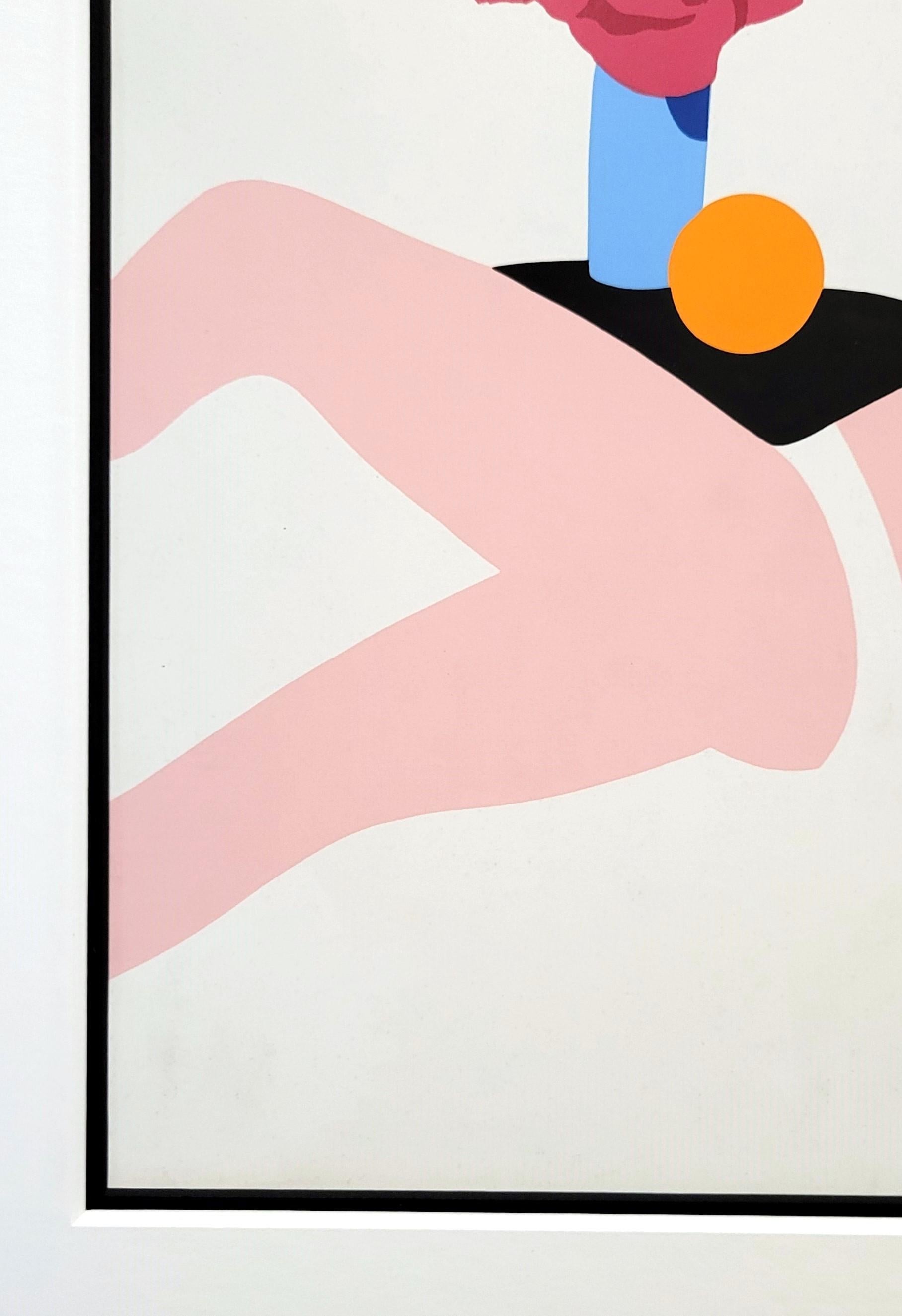 Great American Nude /// Tom Wesselmann Figurative Nude Pop Art Screenprint Lady 7