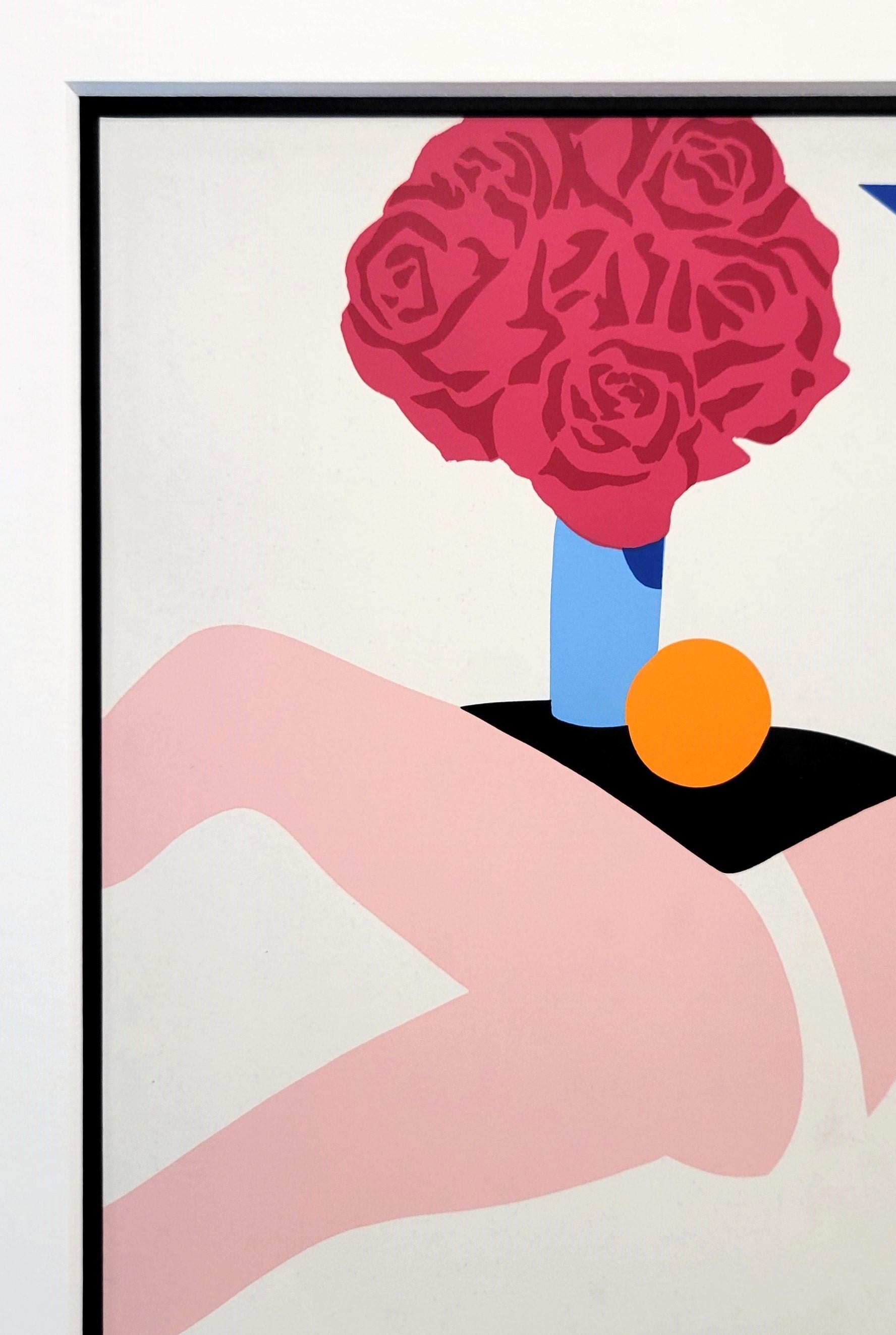 Great American Nude /// Tom Wesselmann Figurative Nude Pop Art Screenprint Lady 8