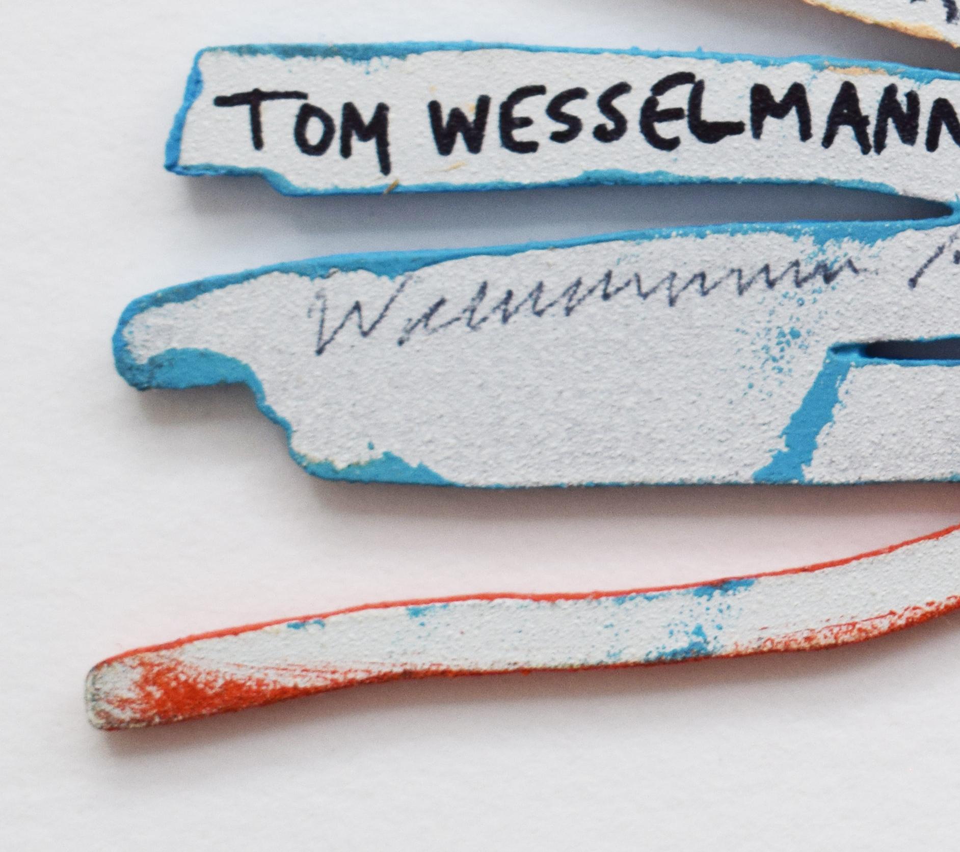 Hedy Durmiendo - Figura Reclinada Desnuda del Arte Pop Americano - Print Arte pop de Tom Wesselmann