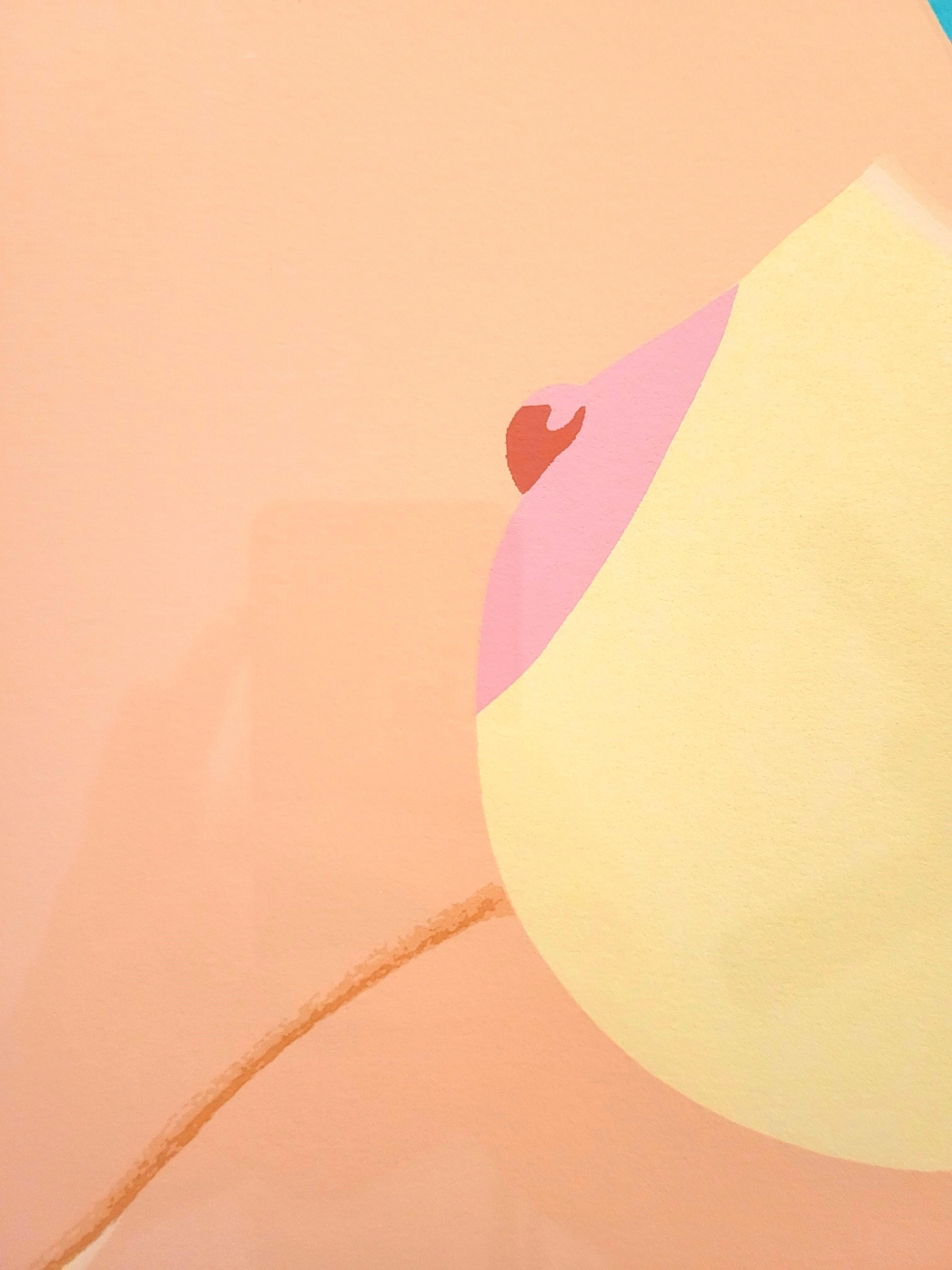Helen Nude /// Tom Wesselmann Serigrafia Nudo Pop Art Fiori Interior Room in vendita 11