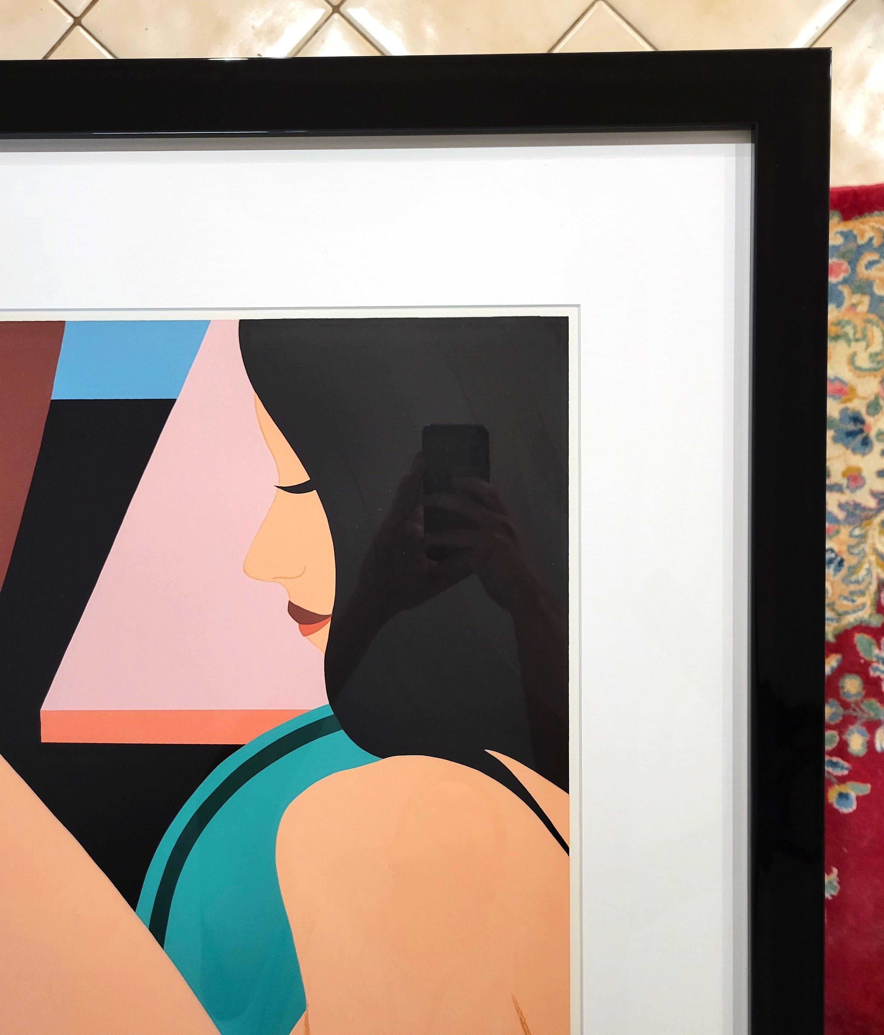 Helen Nude /// Tom Wesselmann Serigrafia Nudo Pop Art Fiori Interior Room in vendita 5
