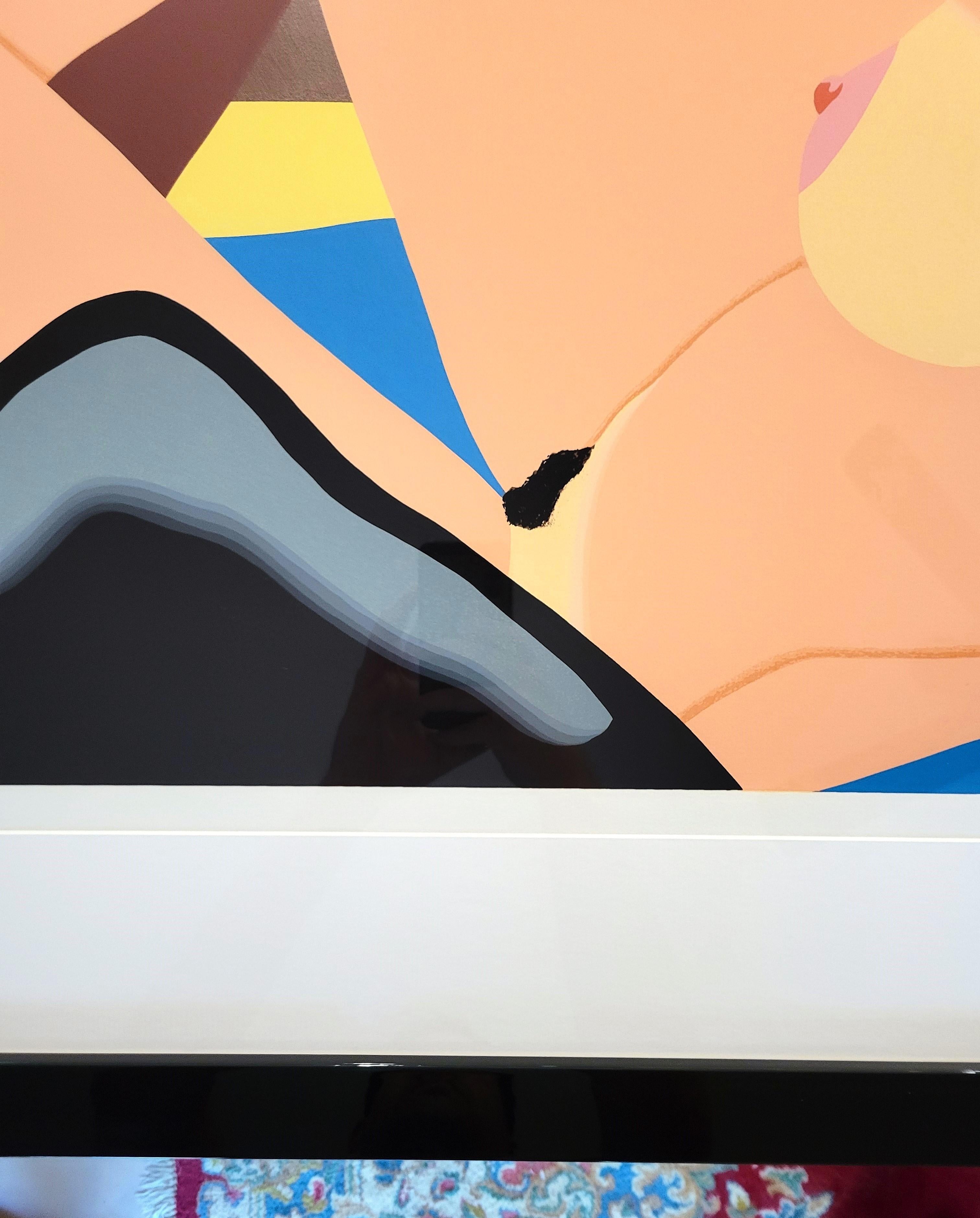 Helen Nude /// Tom Wesselmann Serigrafia Nudo Pop Art Fiori Interior Room in vendita 8