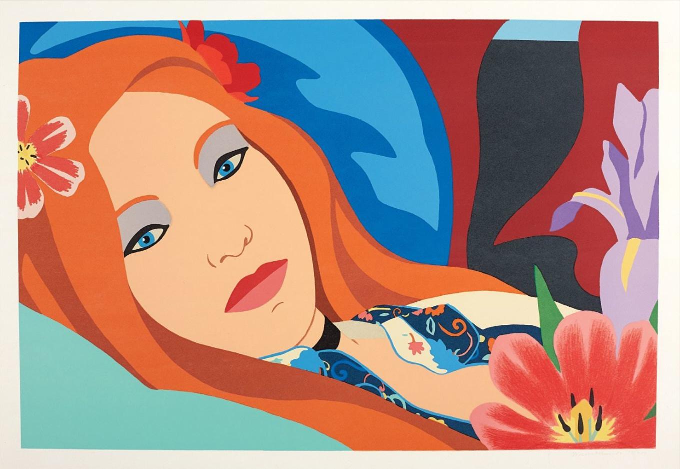 Tom Wesselmann Figurative Print - LULU