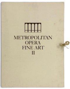 Metropolitan Opera Fine Art II Portfolio (6 hand signed lithographs)