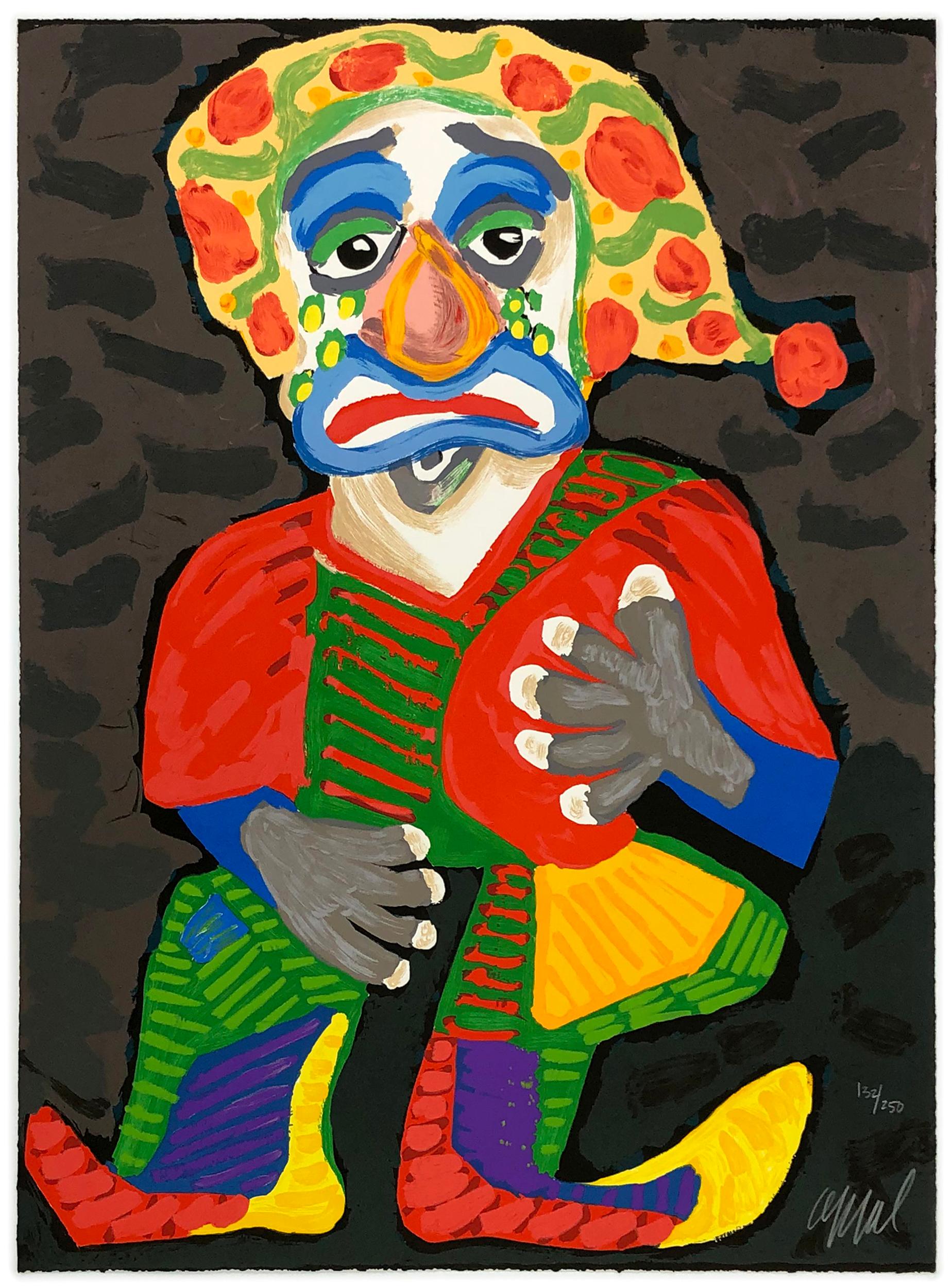 Metropolitan Opera Fine Art II Portfolio (6 hand signed lithographs) - Beige Portrait Print by Tom Wesselmann