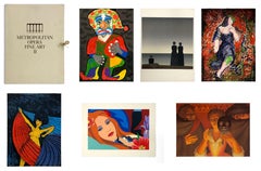 Portfolio Metropolitan Opera Fine Art II (6 lithographies signées à la main)