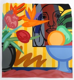 Mixed Bouquet with Leger, Pop Art Silkscreen by Tom Wesselmann