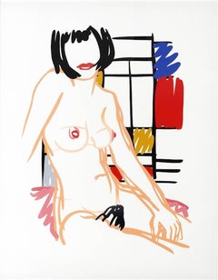 Monica Sitting with Mondrian