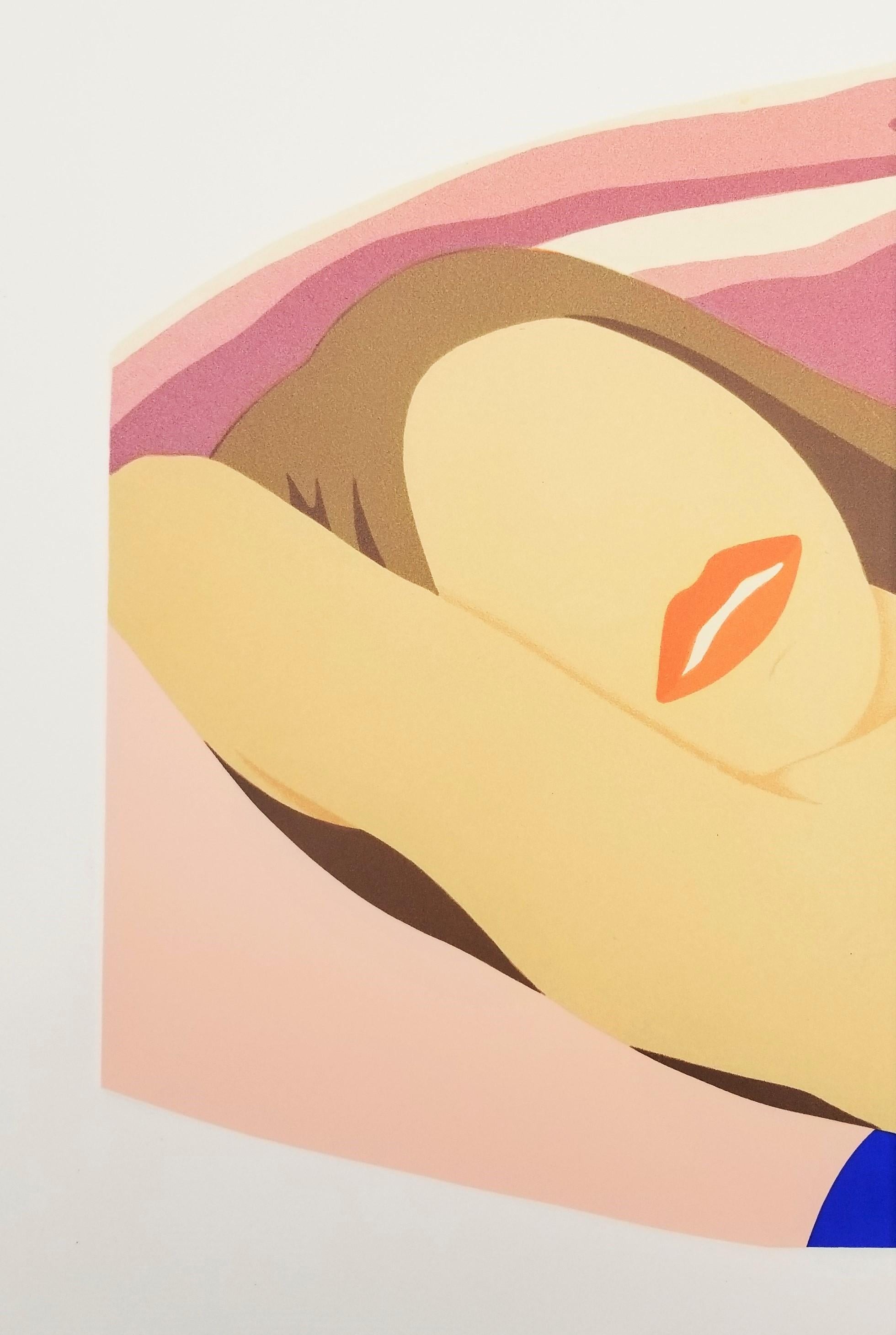 Nude (Lithograph) /// Pop Art Nude Tom Wesselmann Screenprint Figurative Flower For Sale 9